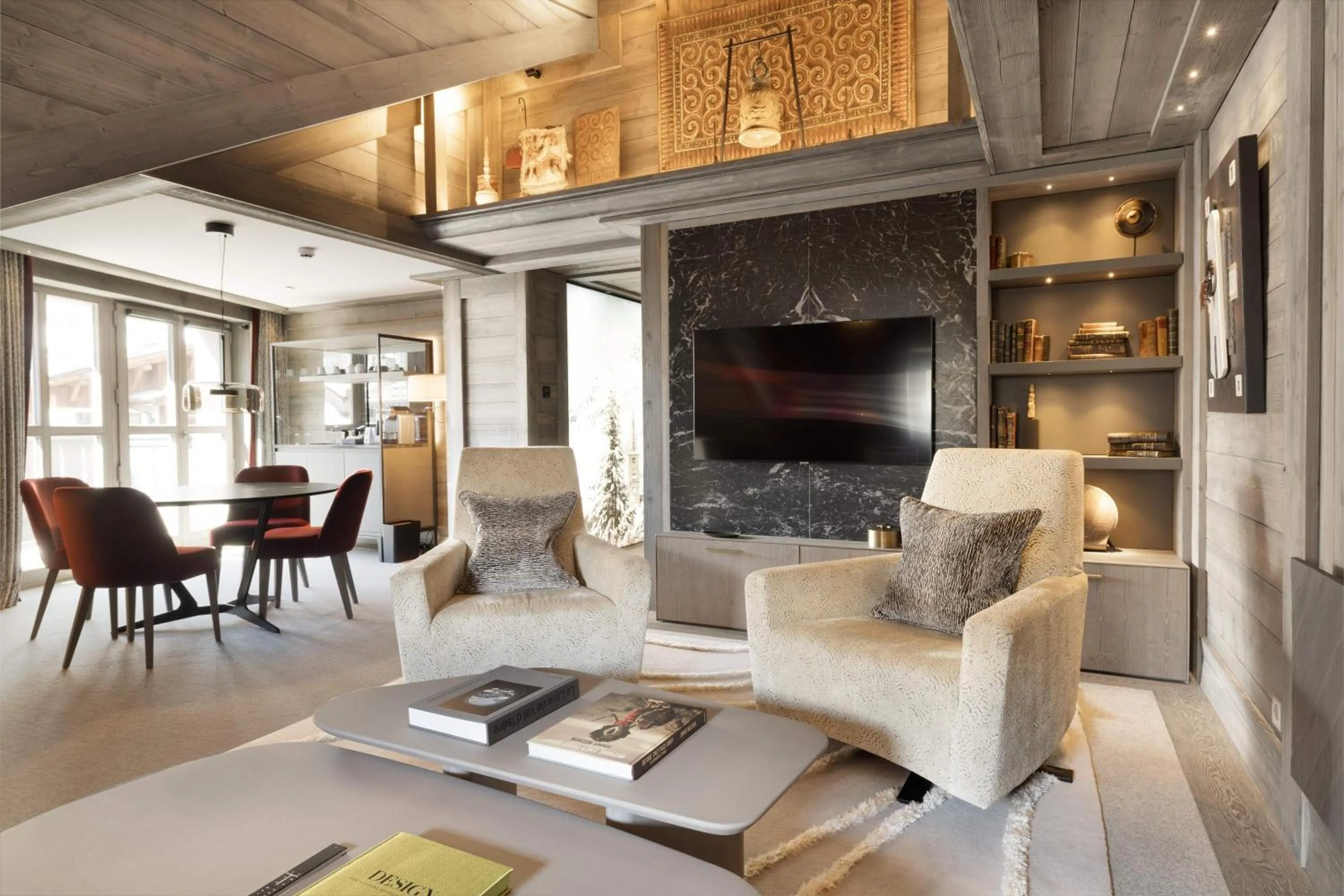 Living room in Hotel Le K2 Chogori