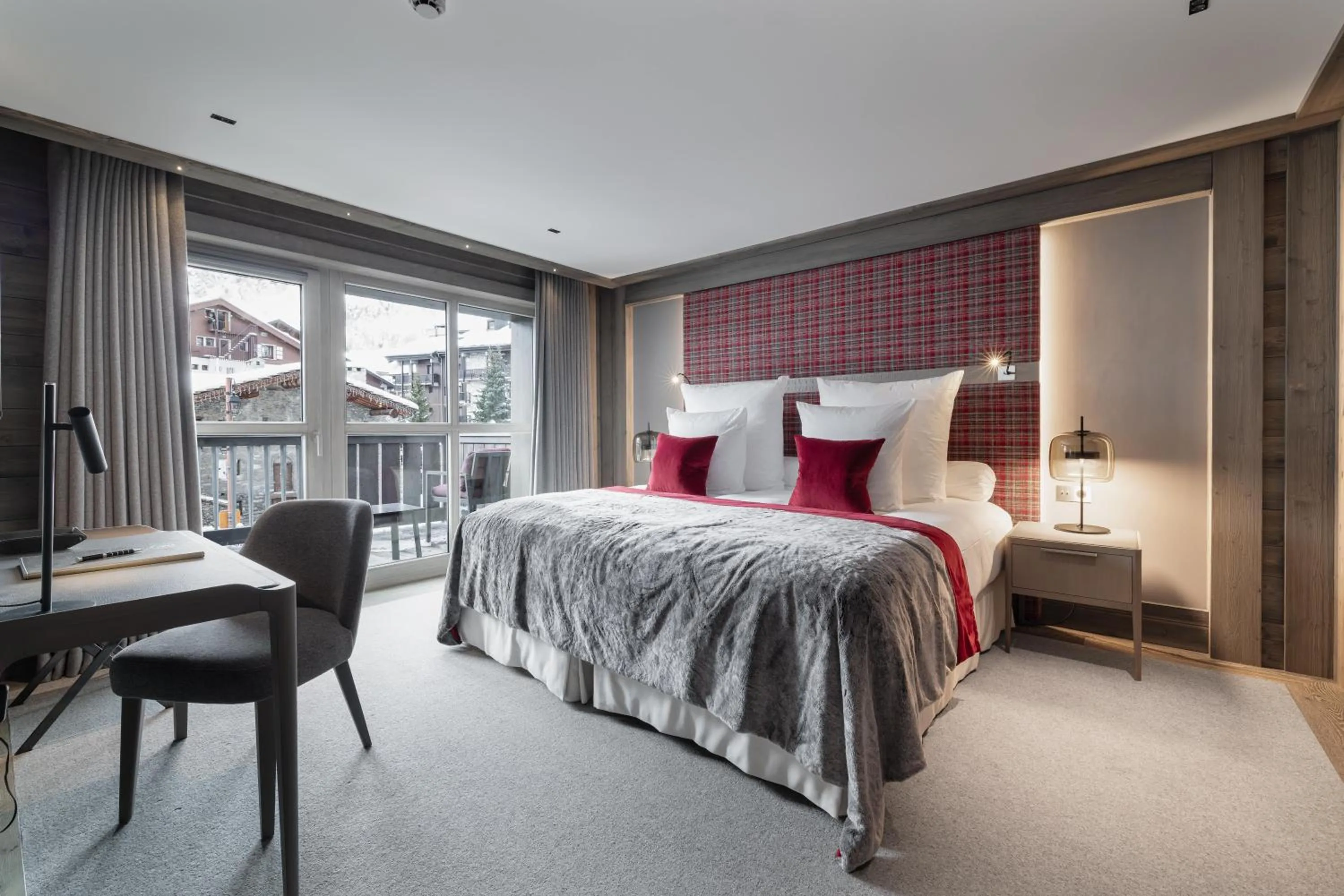 Bedroom, Bed in Hotel Le K2 Chogori