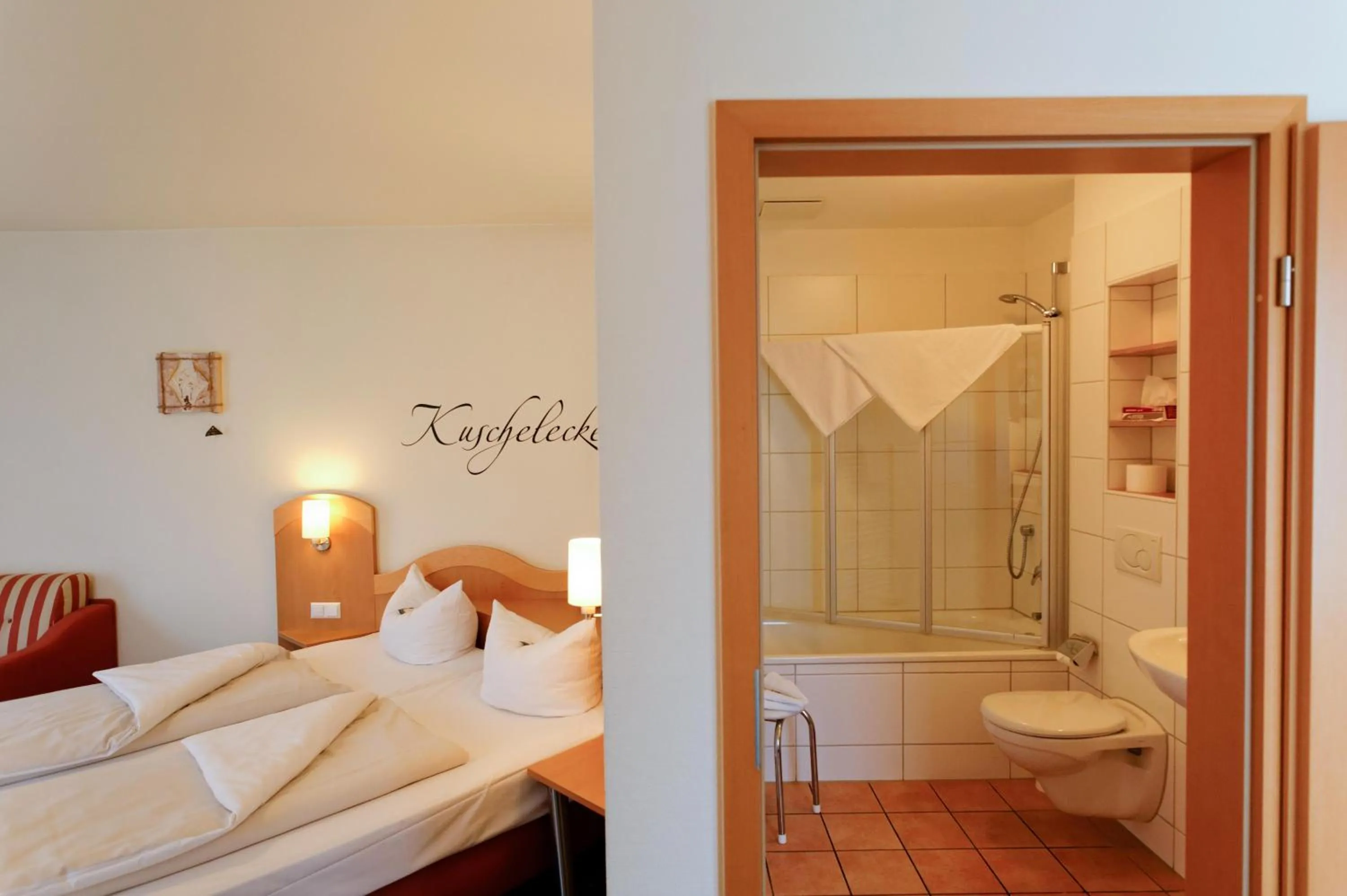 Bathroom in Hotel Restaurant Talblick