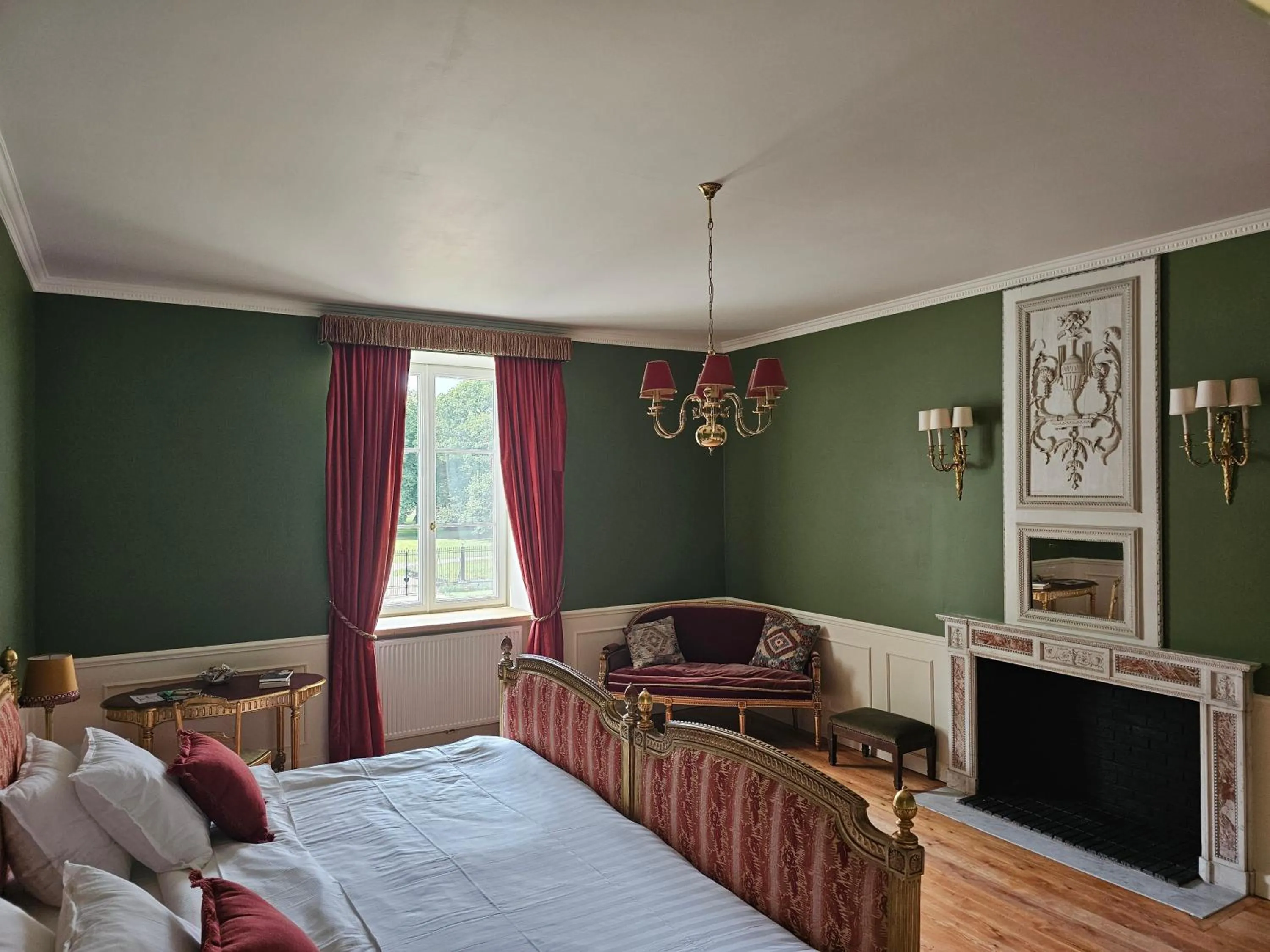 Bed in Kasteel Duras