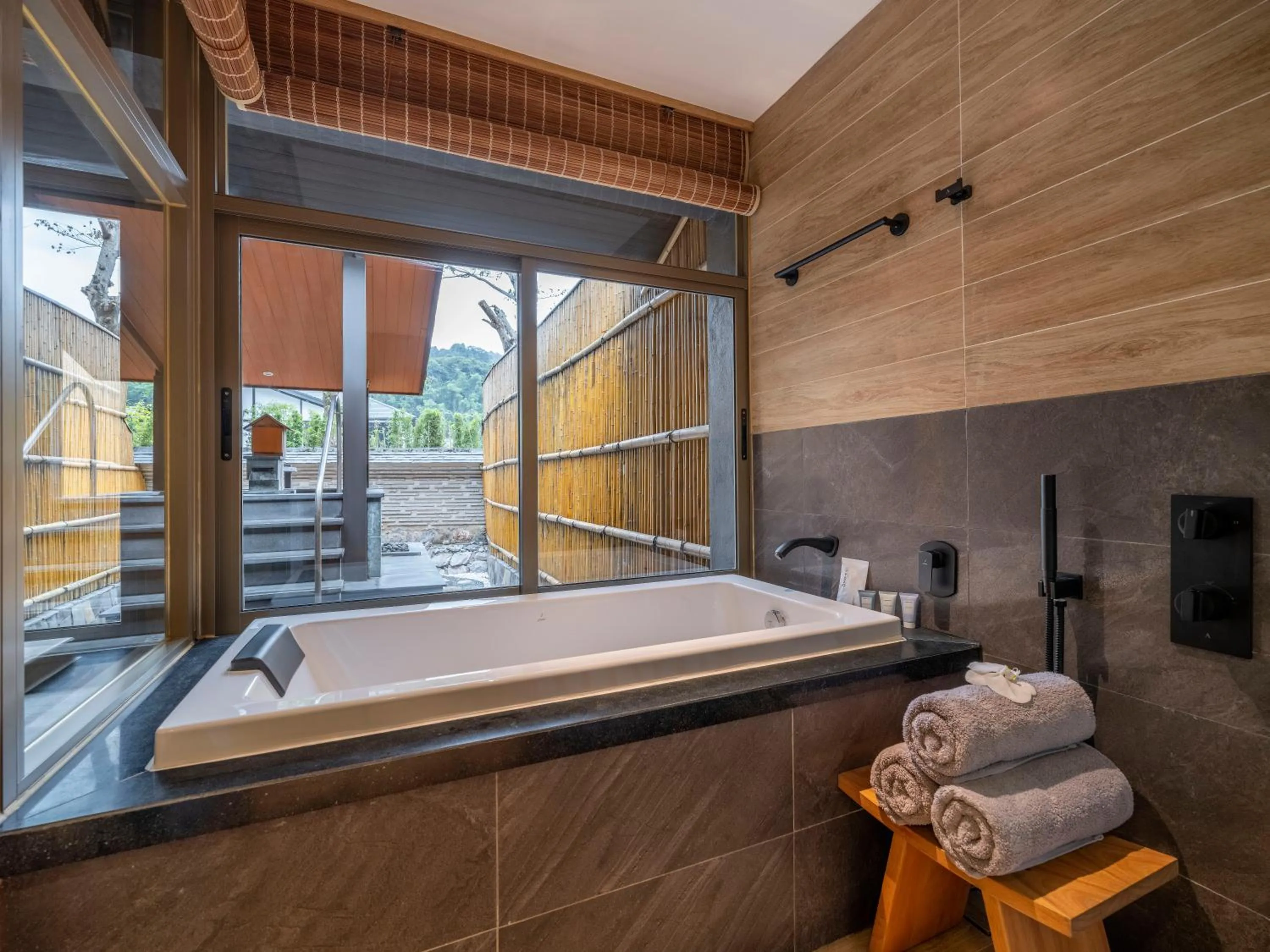 Bathroom in Yoko Onsen Quang Hanh