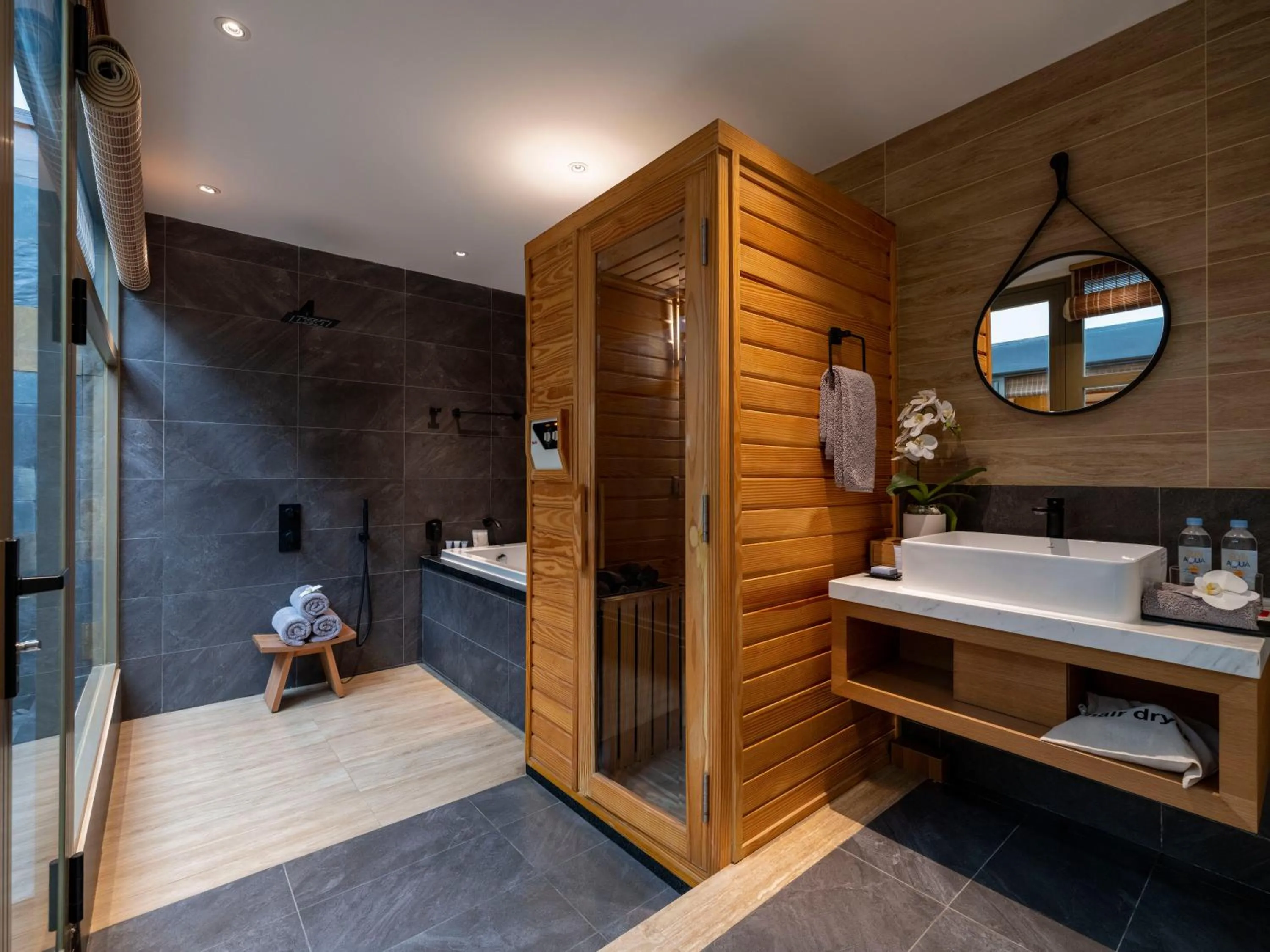 Bathroom in Yoko Onsen Quang Hanh