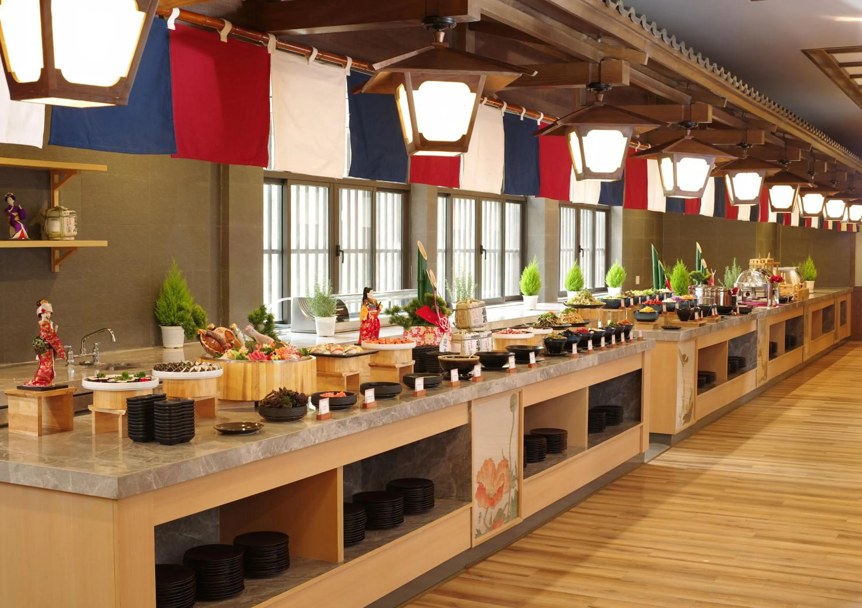 Food and drinks in Yoko Onsen Quang Hanh