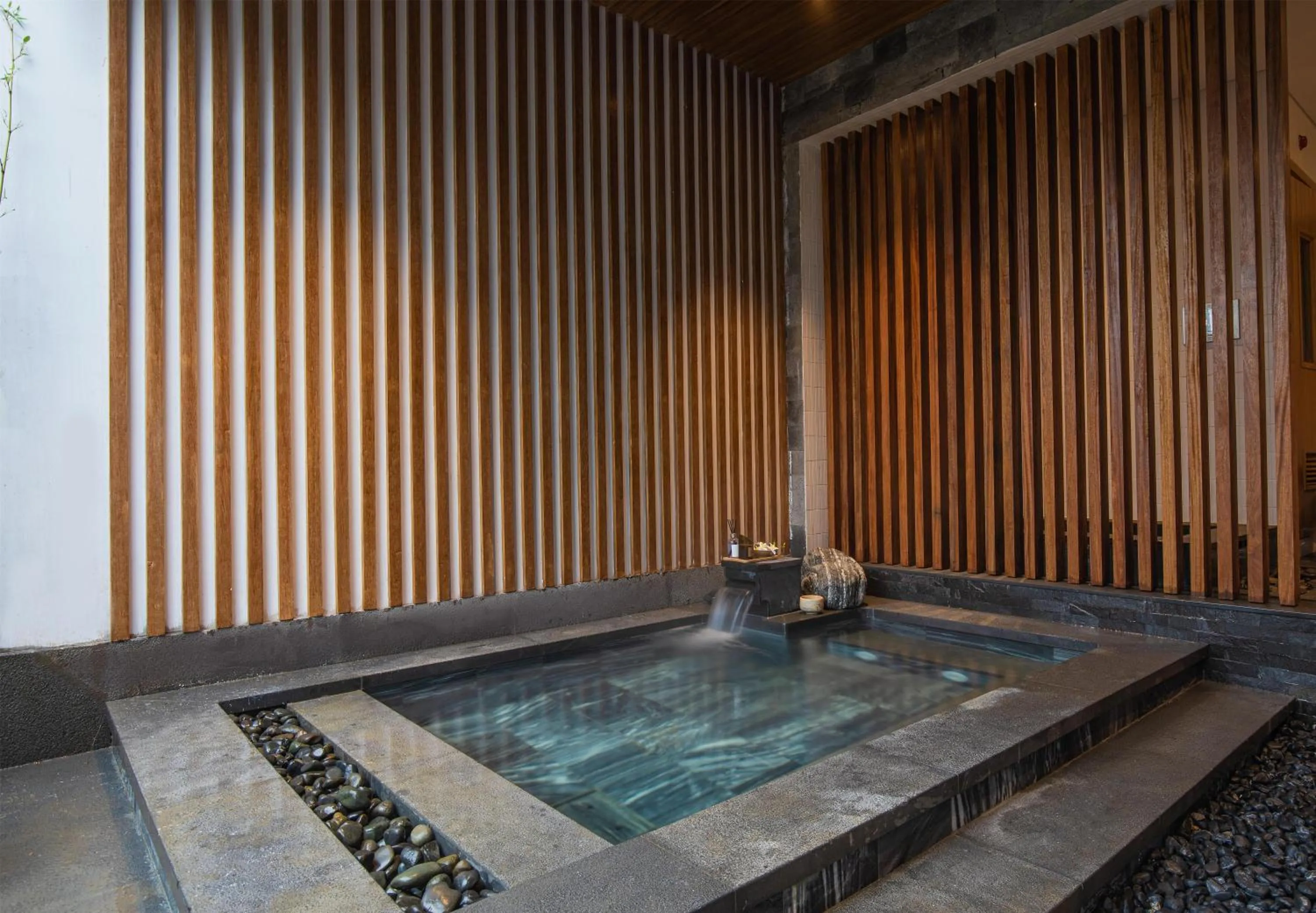 Property building in Hilton Quang Hanh Onsen Resort