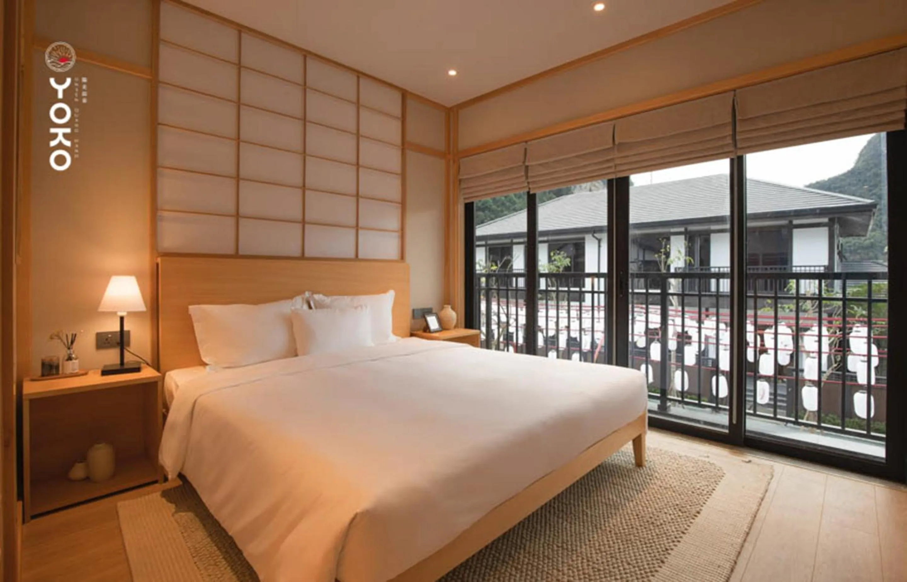 Bedroom, Bed in Yoko Onsen Quang Hanh