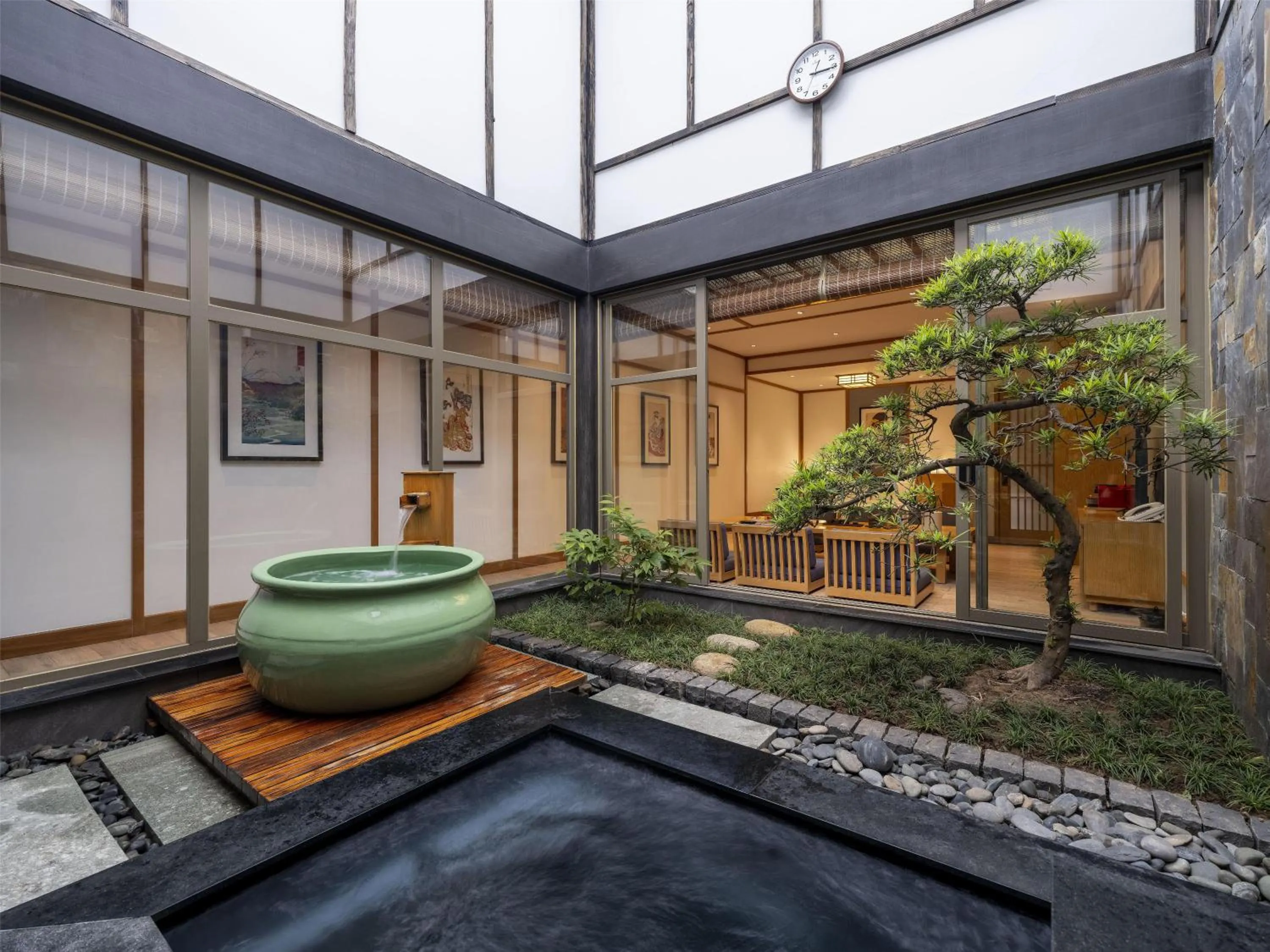 Property building in Hilton Quang Hanh Onsen Resort