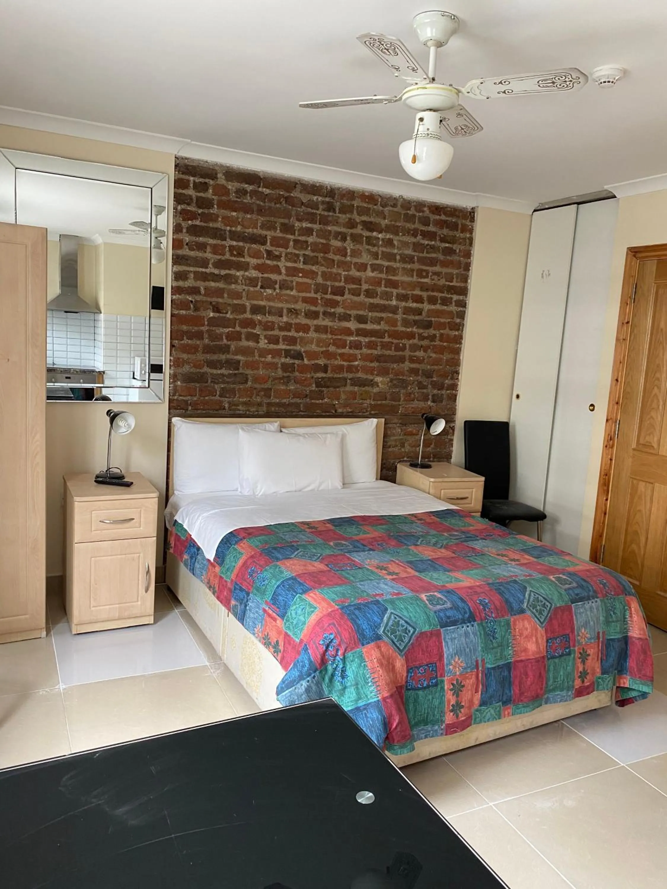 Bed in Seven Dials Studio