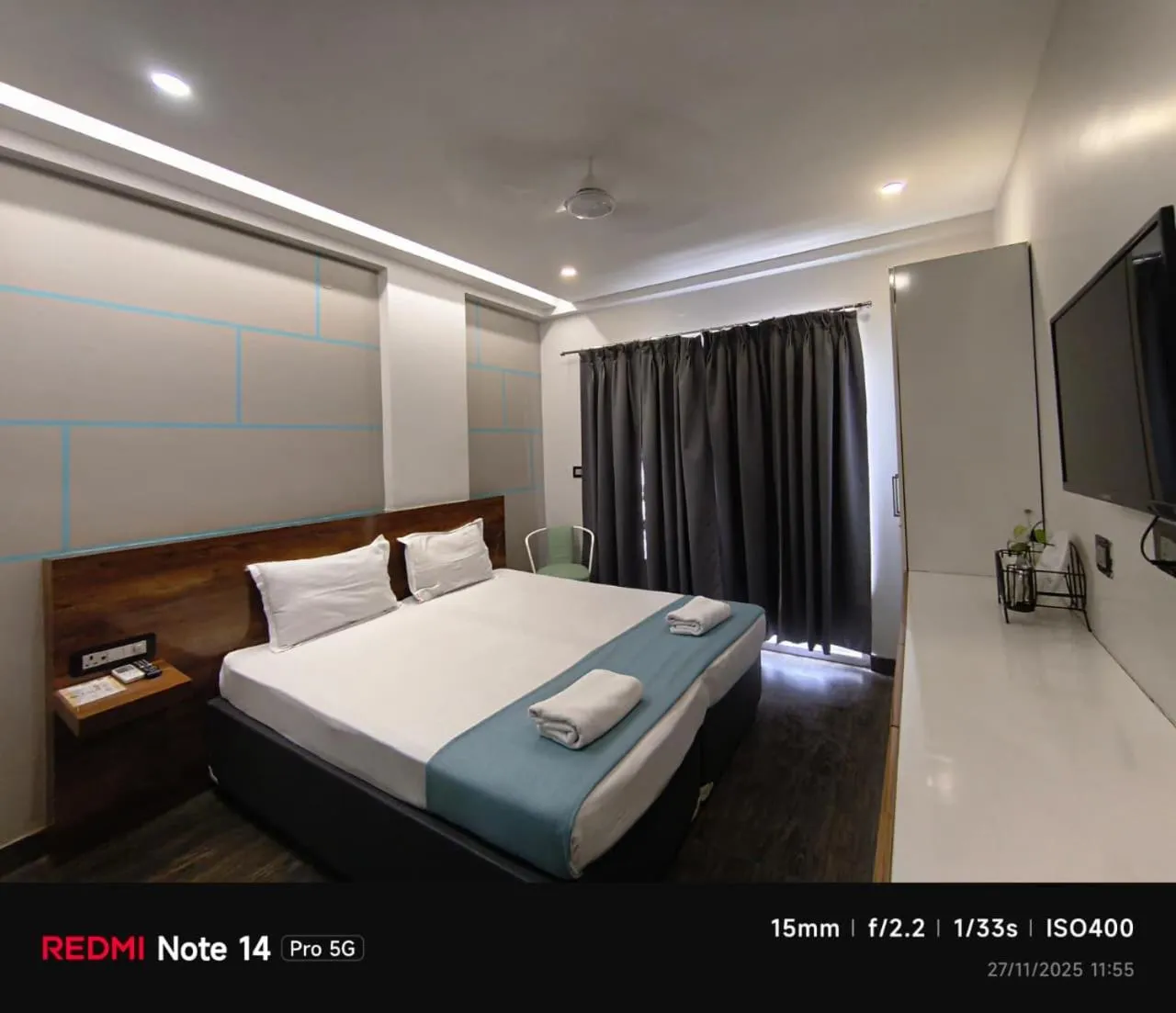 Bed in RESTEL STUDIO FLATS