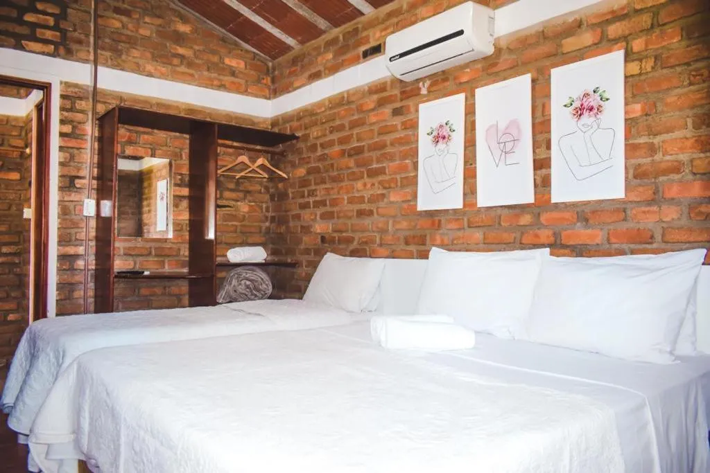 Bed in Alvorada Hotel Garanhuns