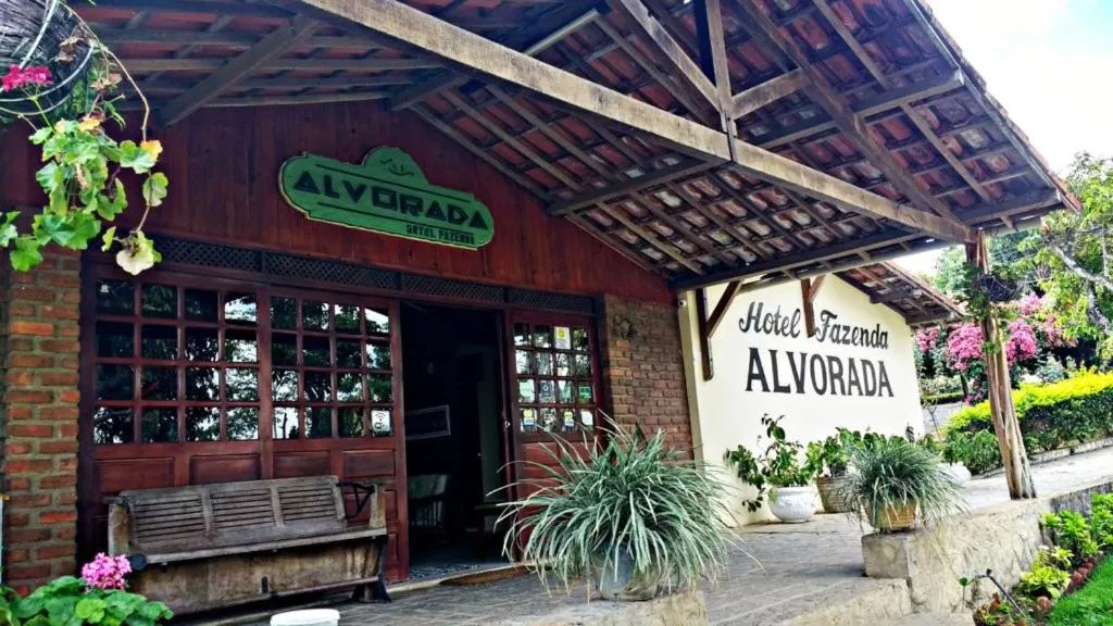 Lobby or reception in Alvorada Hotel Garanhuns