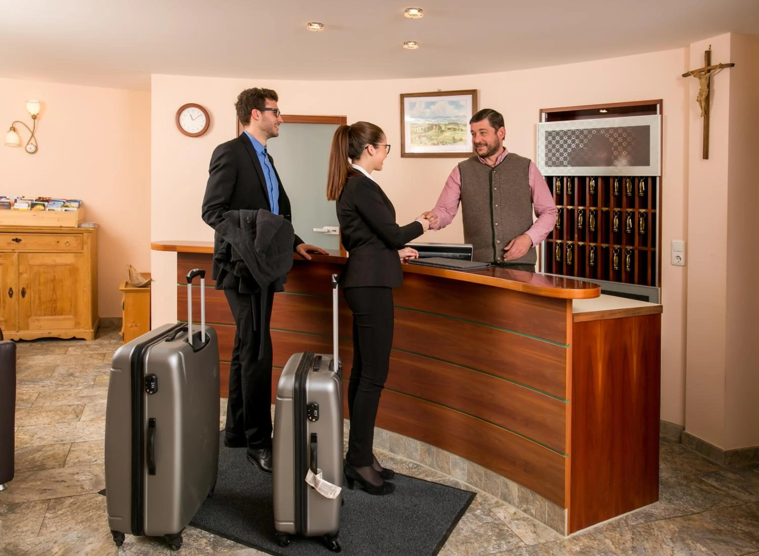 Lobby or reception in Sulzberger Hof