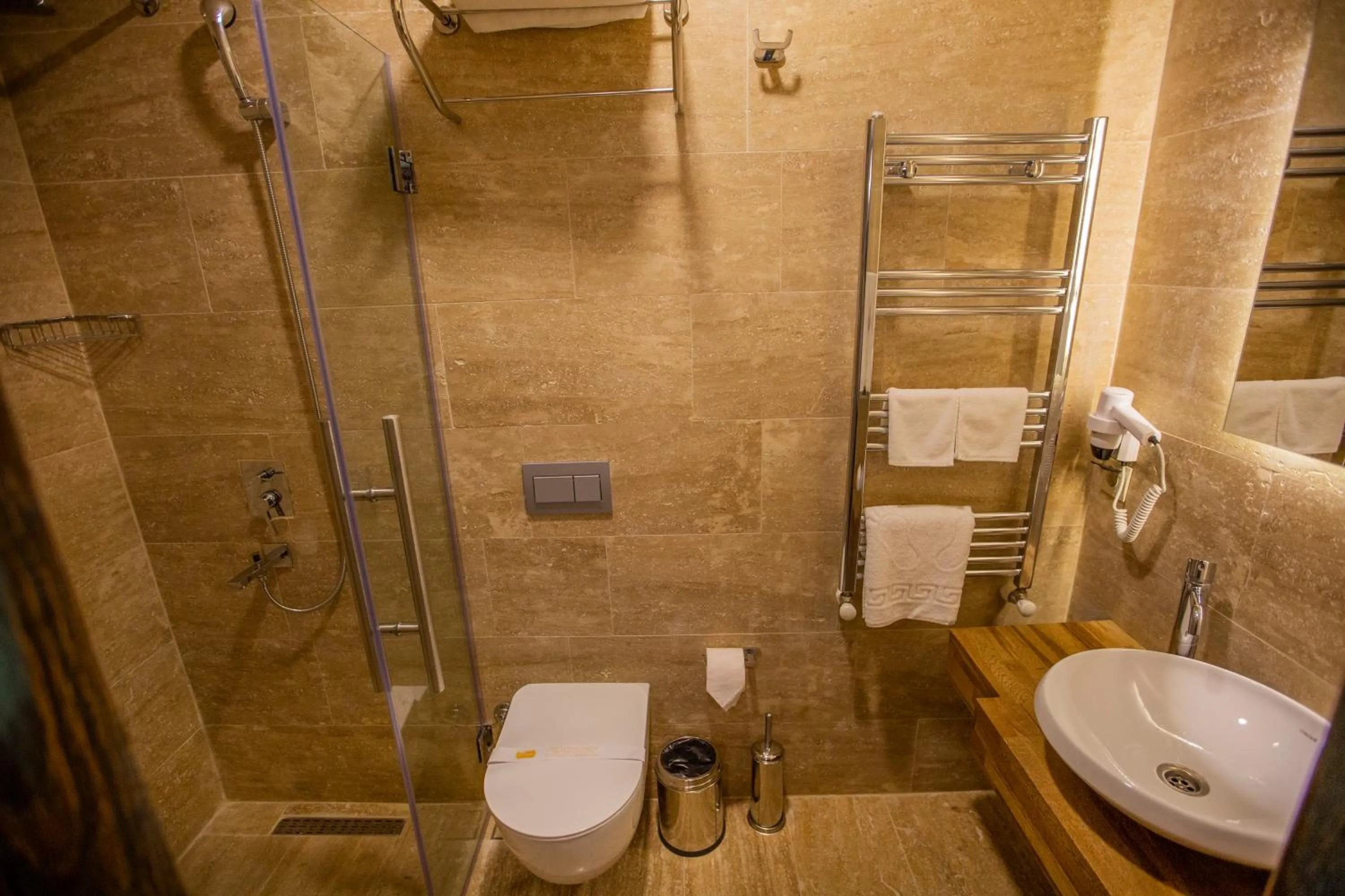 Bathroom in Sinasos Star Hotel Cappadocia