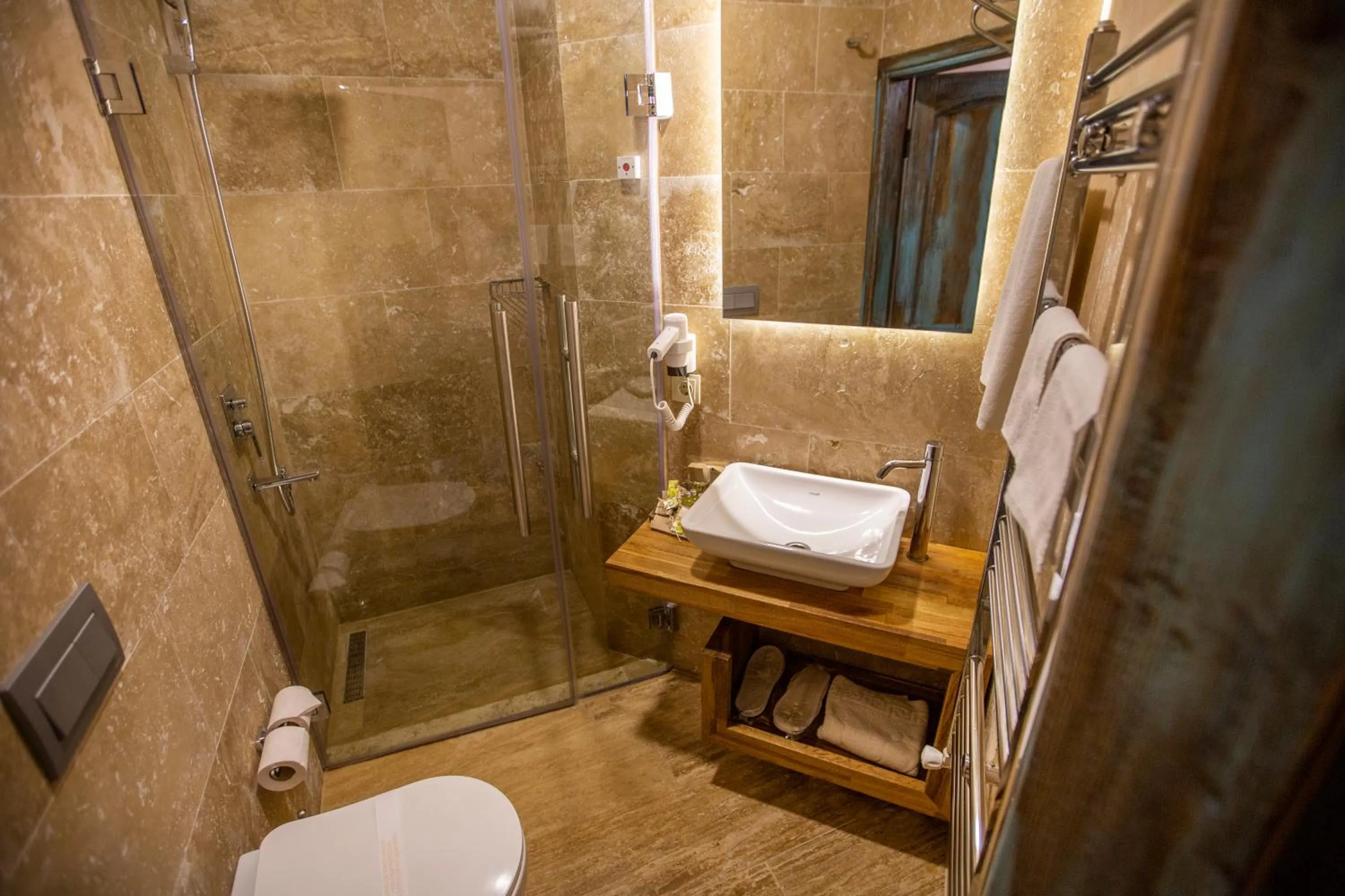 Bathroom in Sinasos Star Hotel Cappadocia