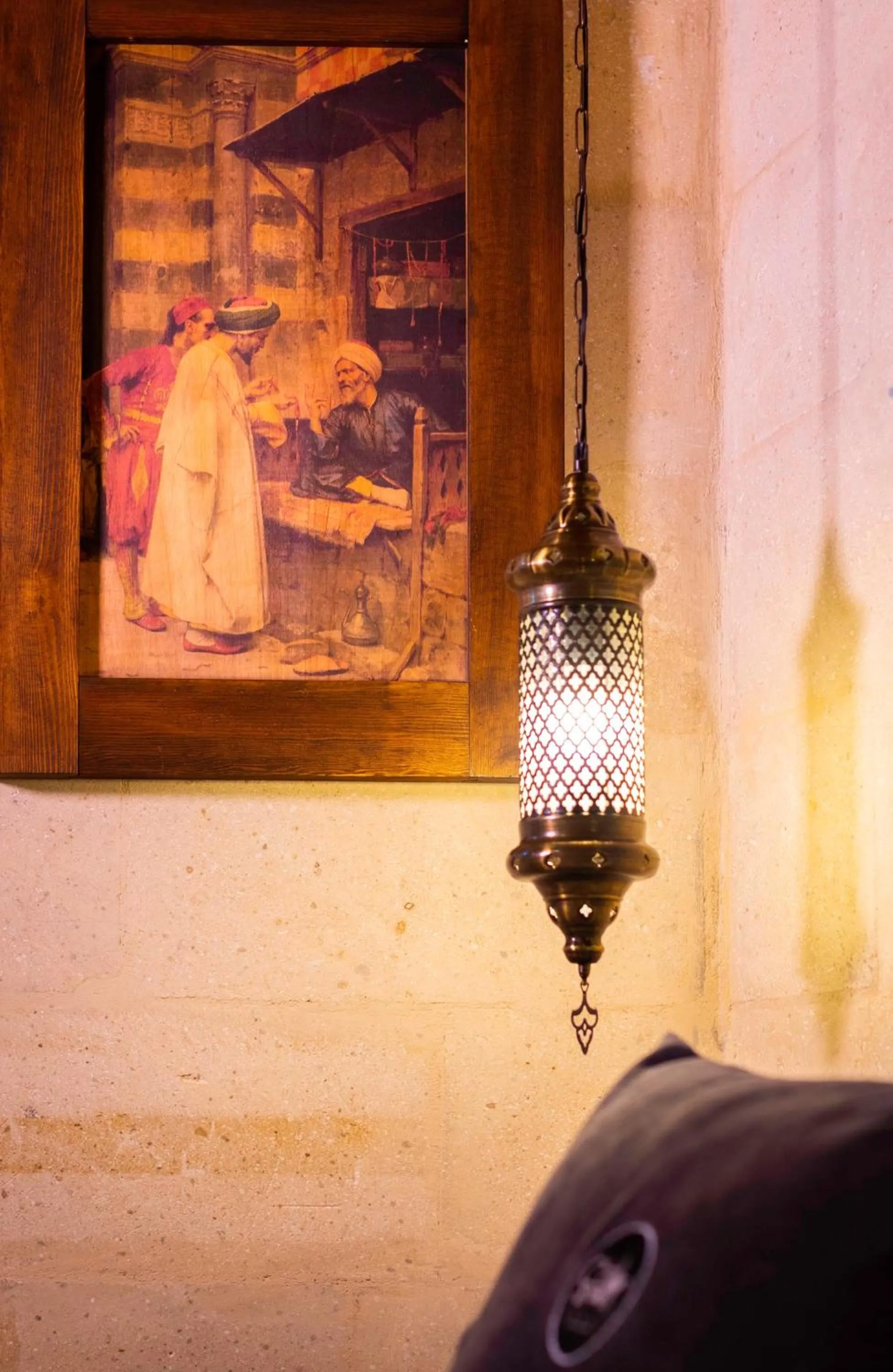 Decorative detail in Sinasos Star Hotel Cappadocia