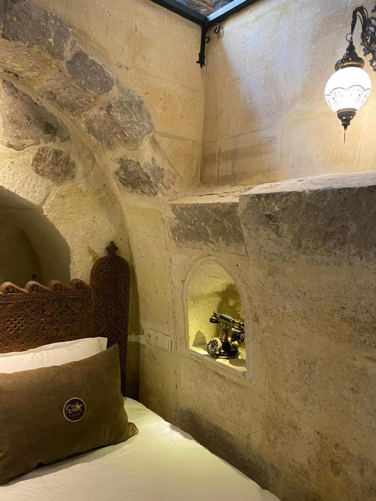 Bedroom, Bed in Sinasos Star Hotel Cappadocia