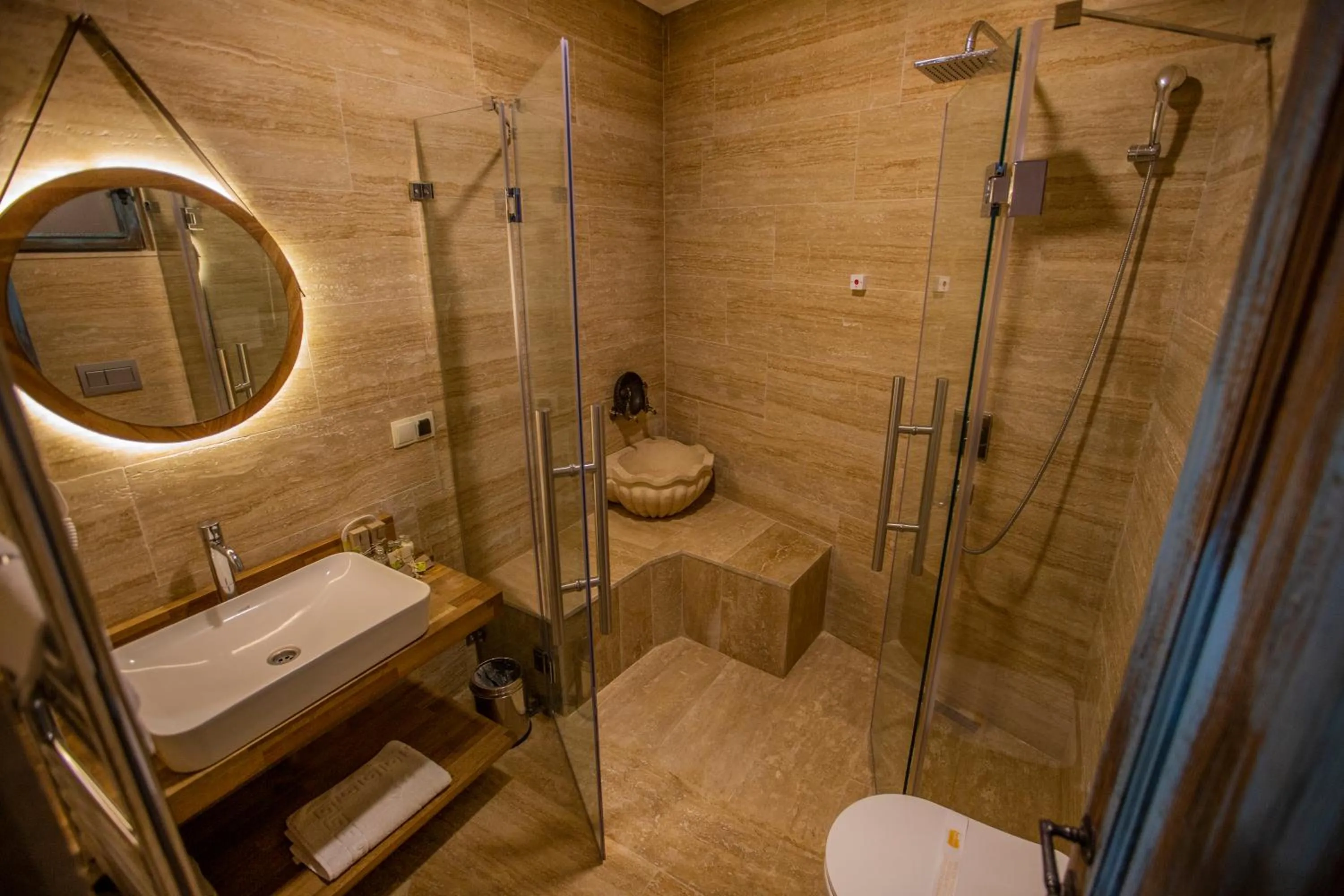 Bathroom in Sinasos Star Hotel Cappadocia