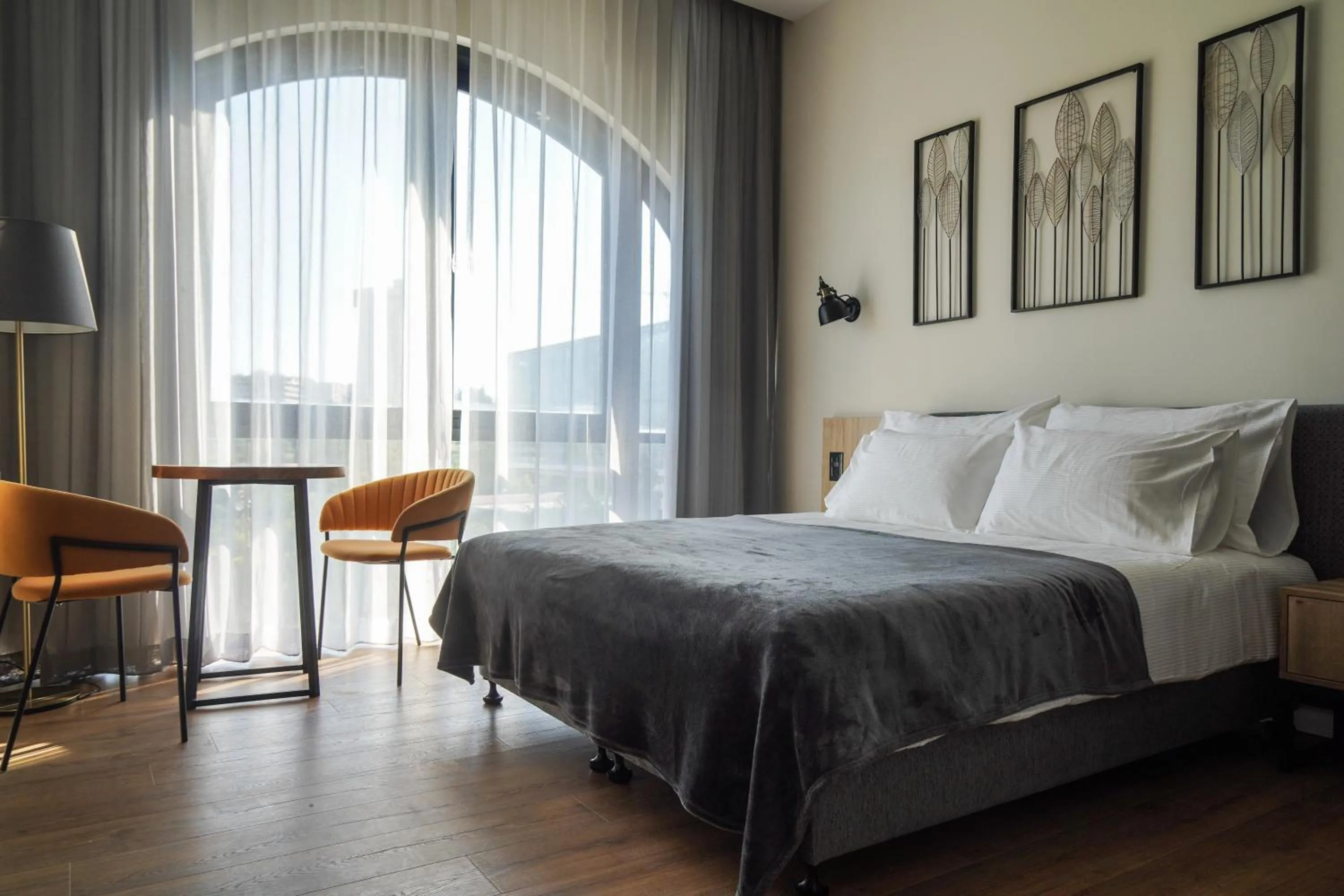 Bed in Apartique Hotel