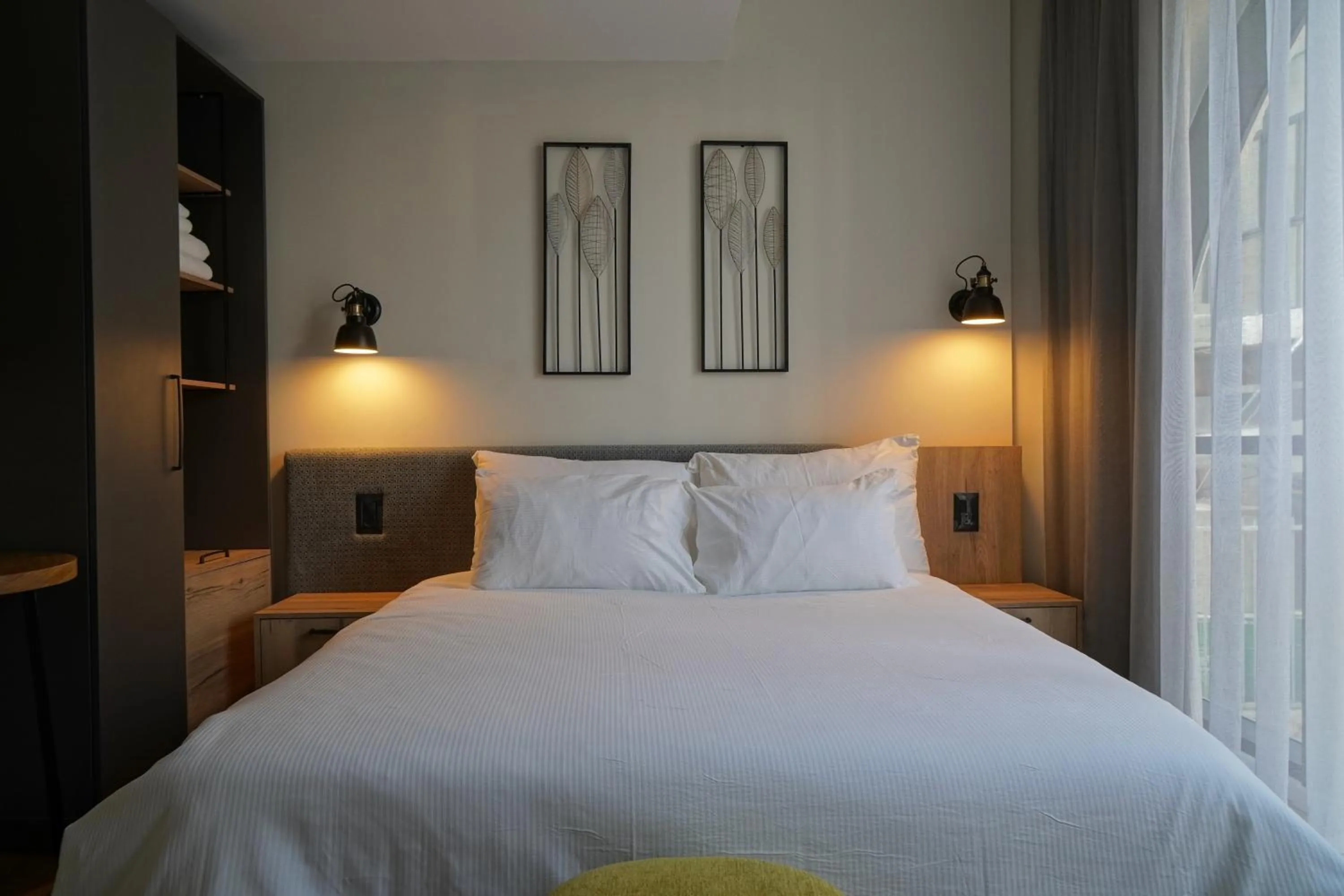 Bed in Apartique Hotel