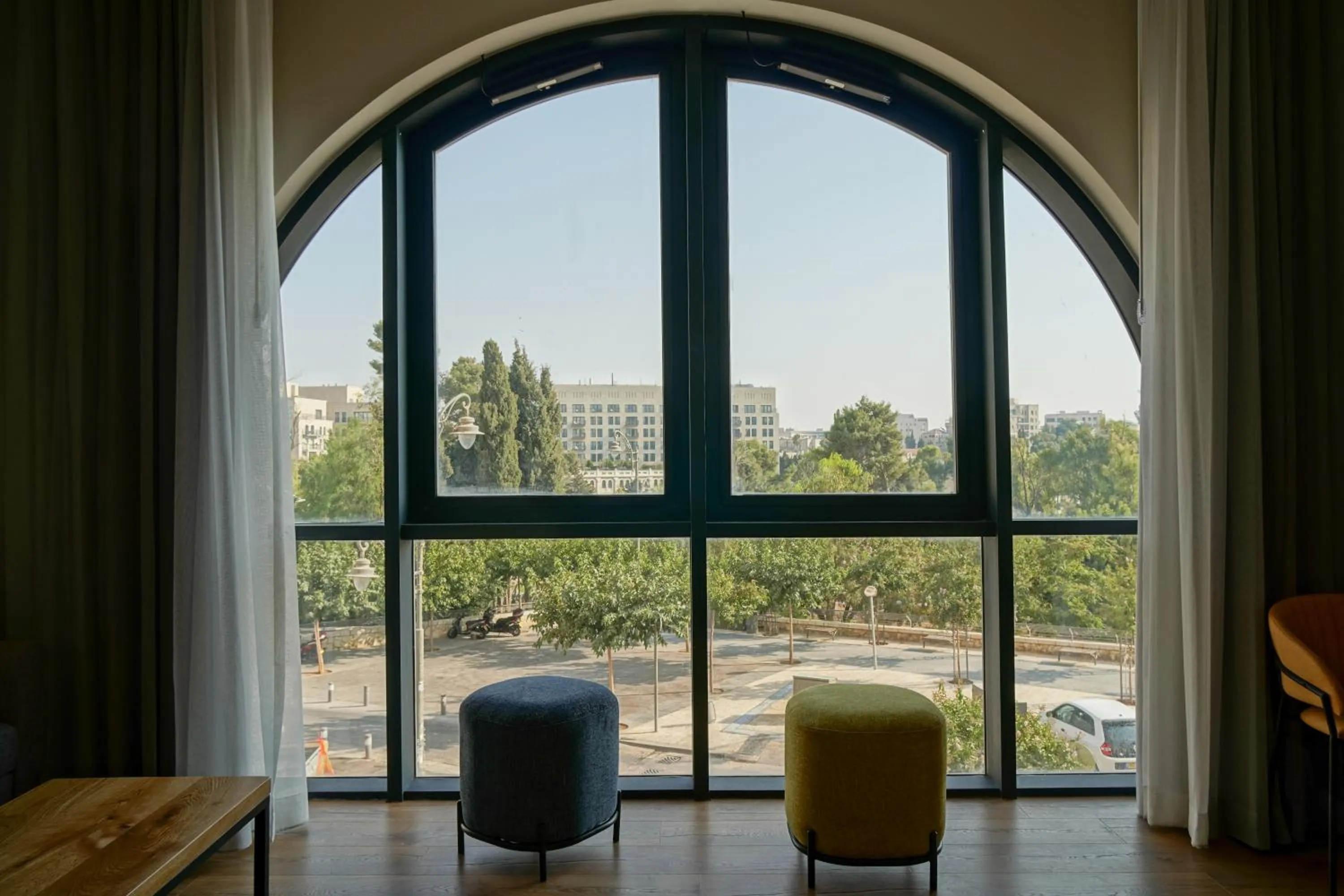 City view in Apartique Hotel