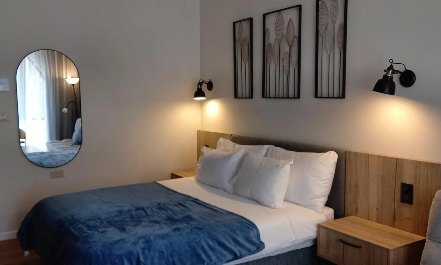 Bed in Apartique Hotel