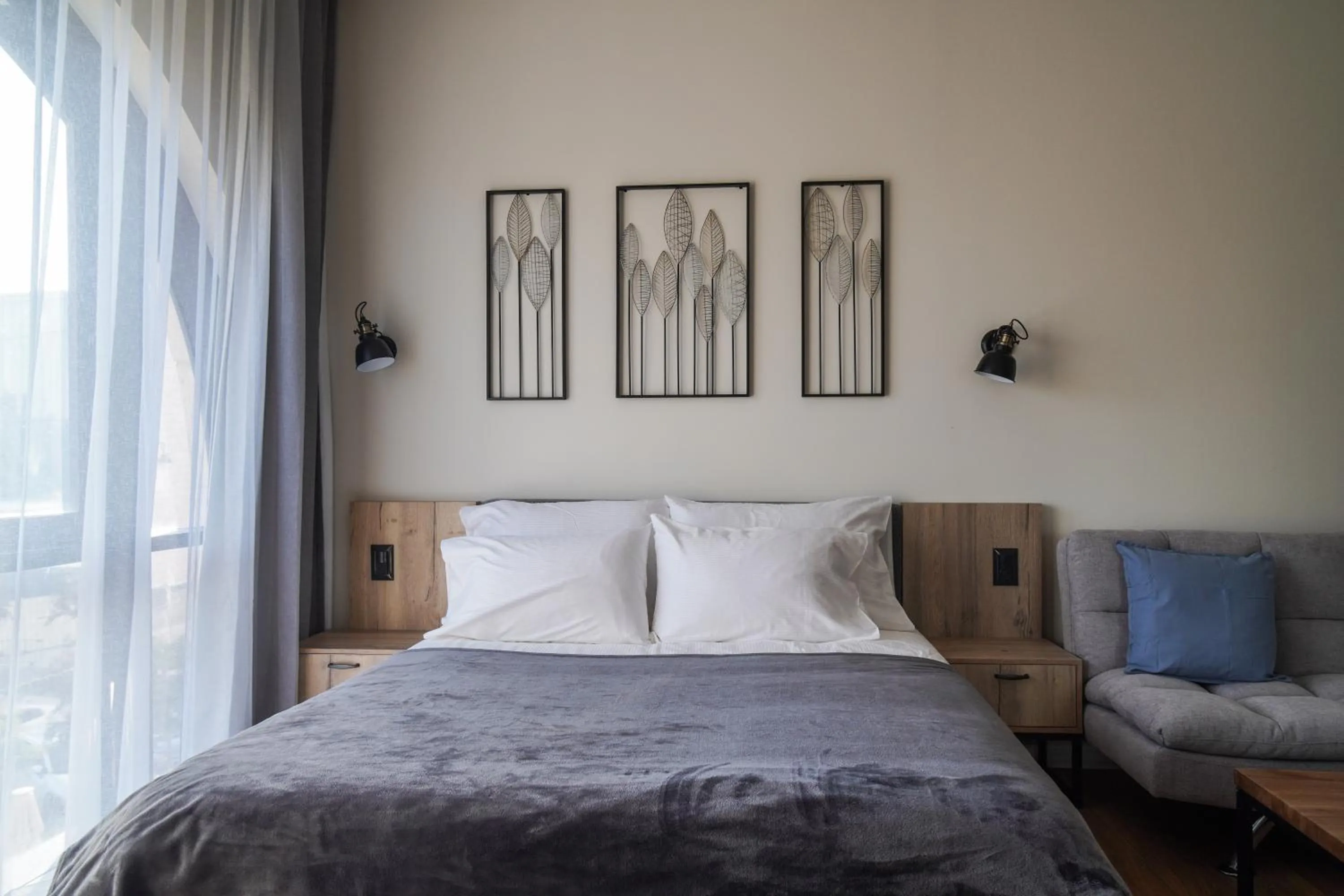 Bed in Apartique Hotel