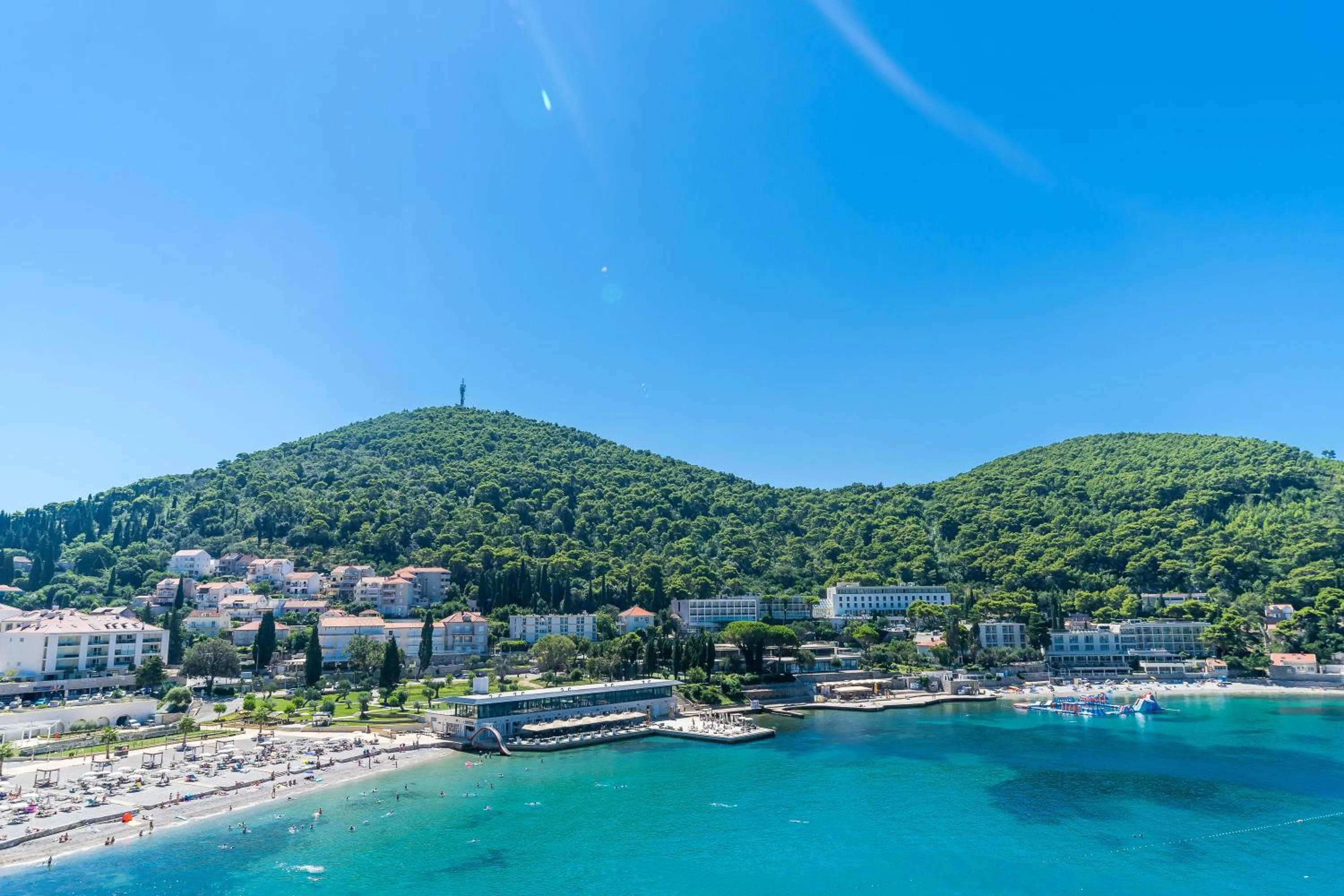 Beach in Art Hotel Dubrovnik