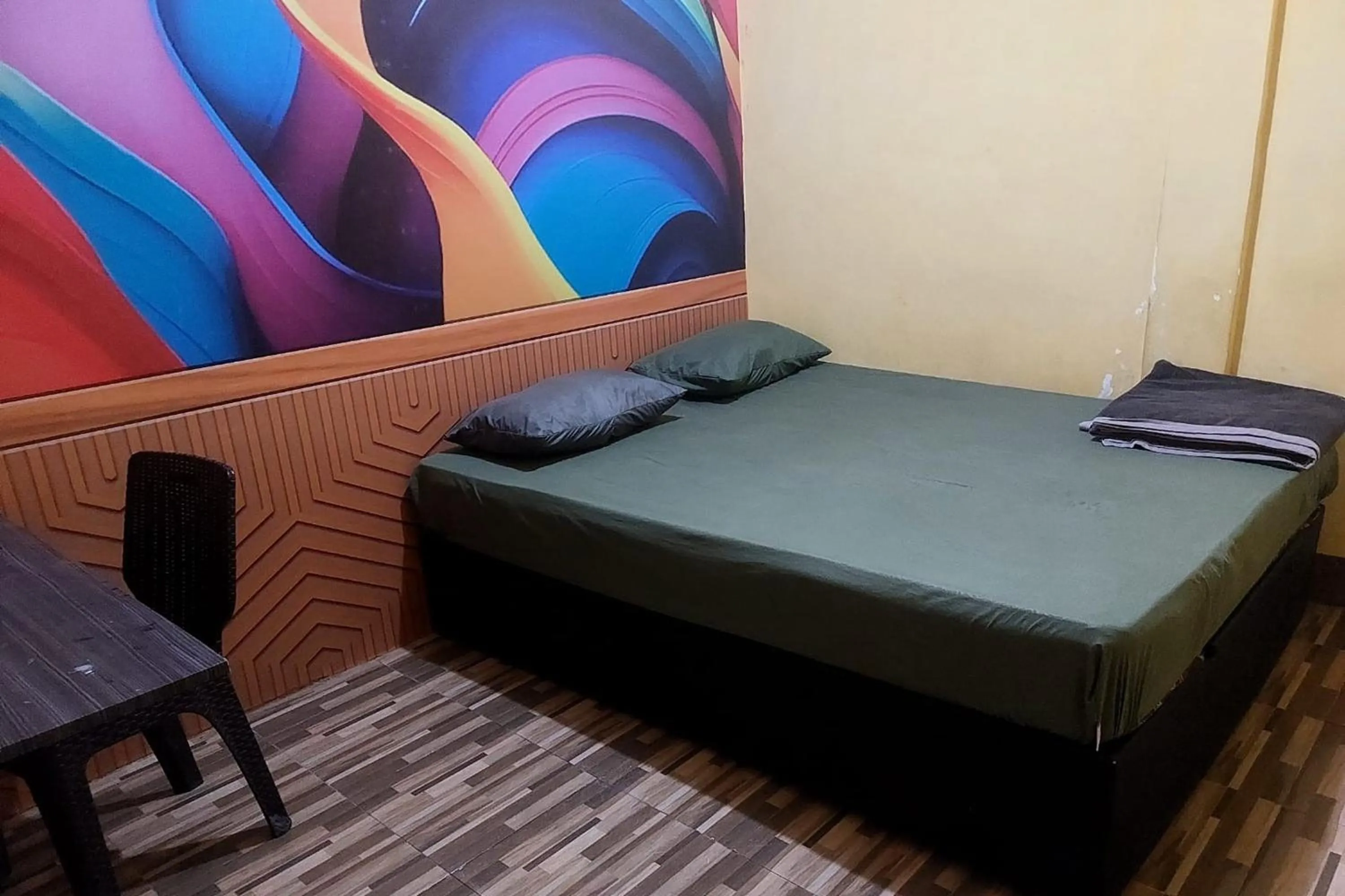 Bed in Hotel Warna