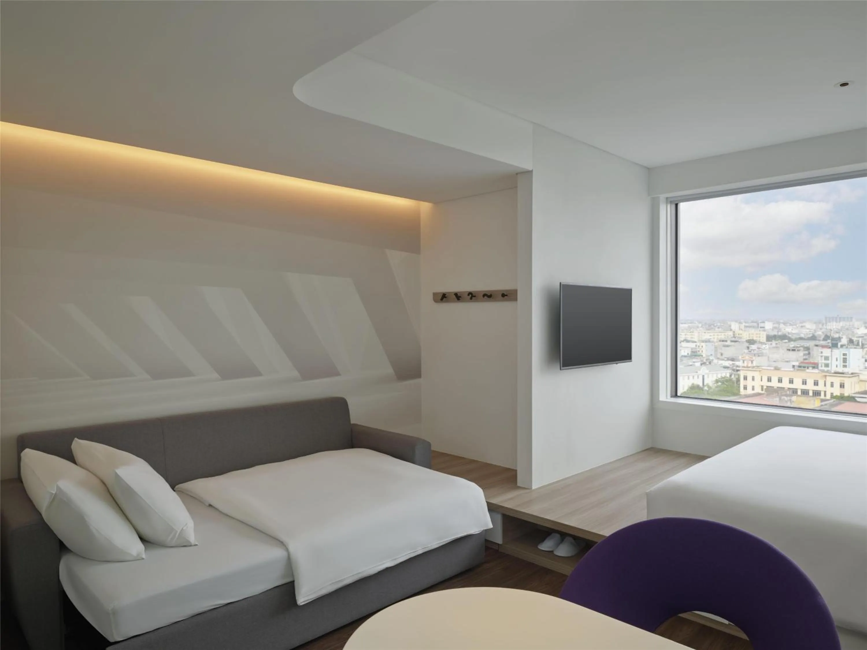 Bedroom, Bed in Tru by Hilton Thai Binh City Centre