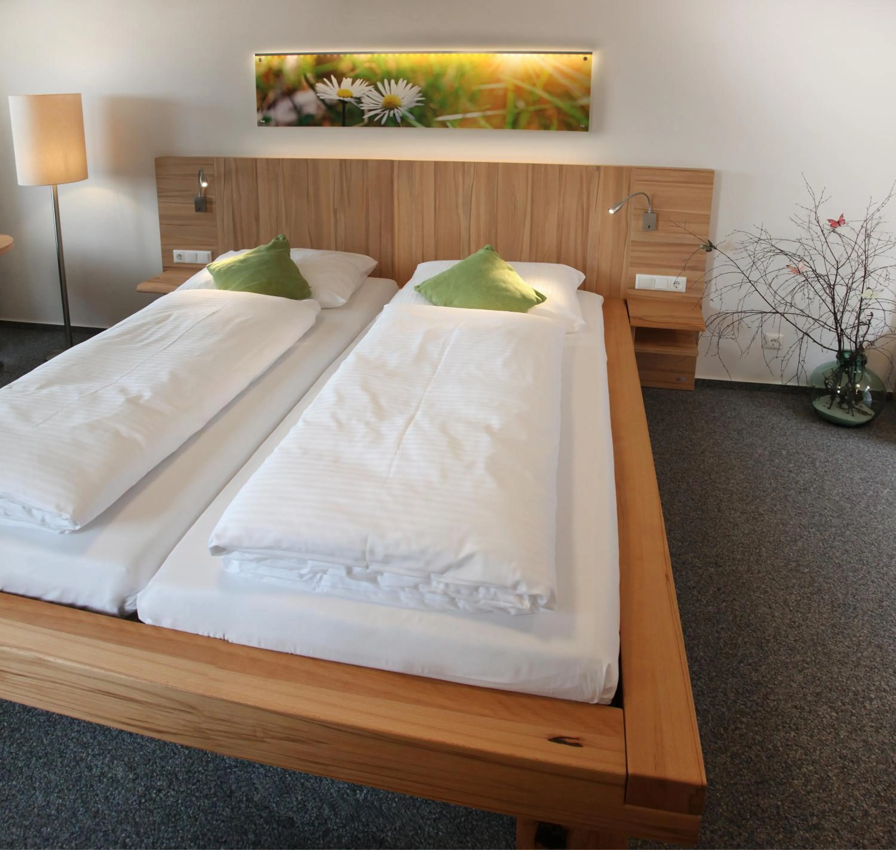 Bed in AKZENT Hotel Altes Casino