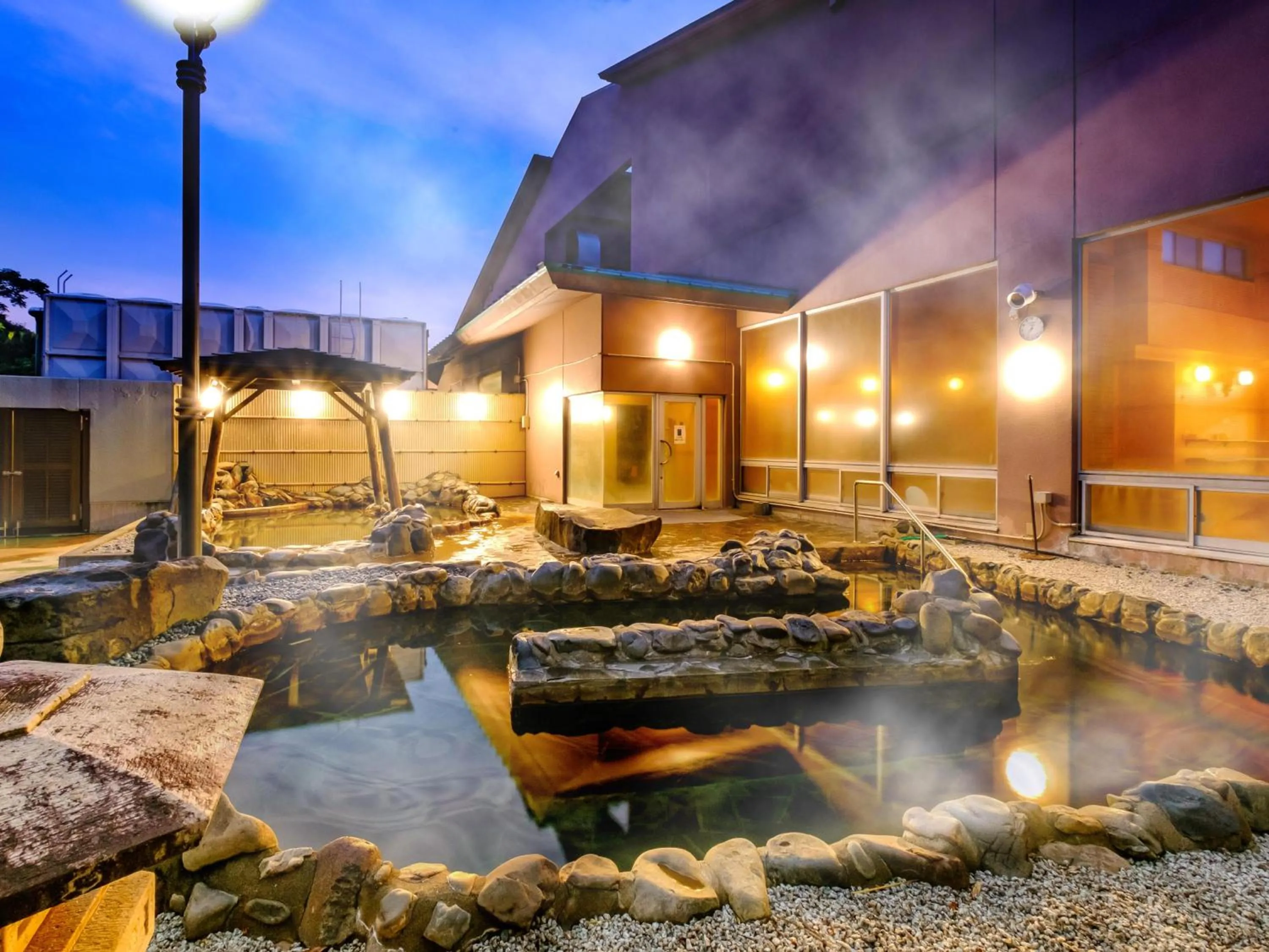 Open Air Bath in SPA HOTEL YUTTARIKAN