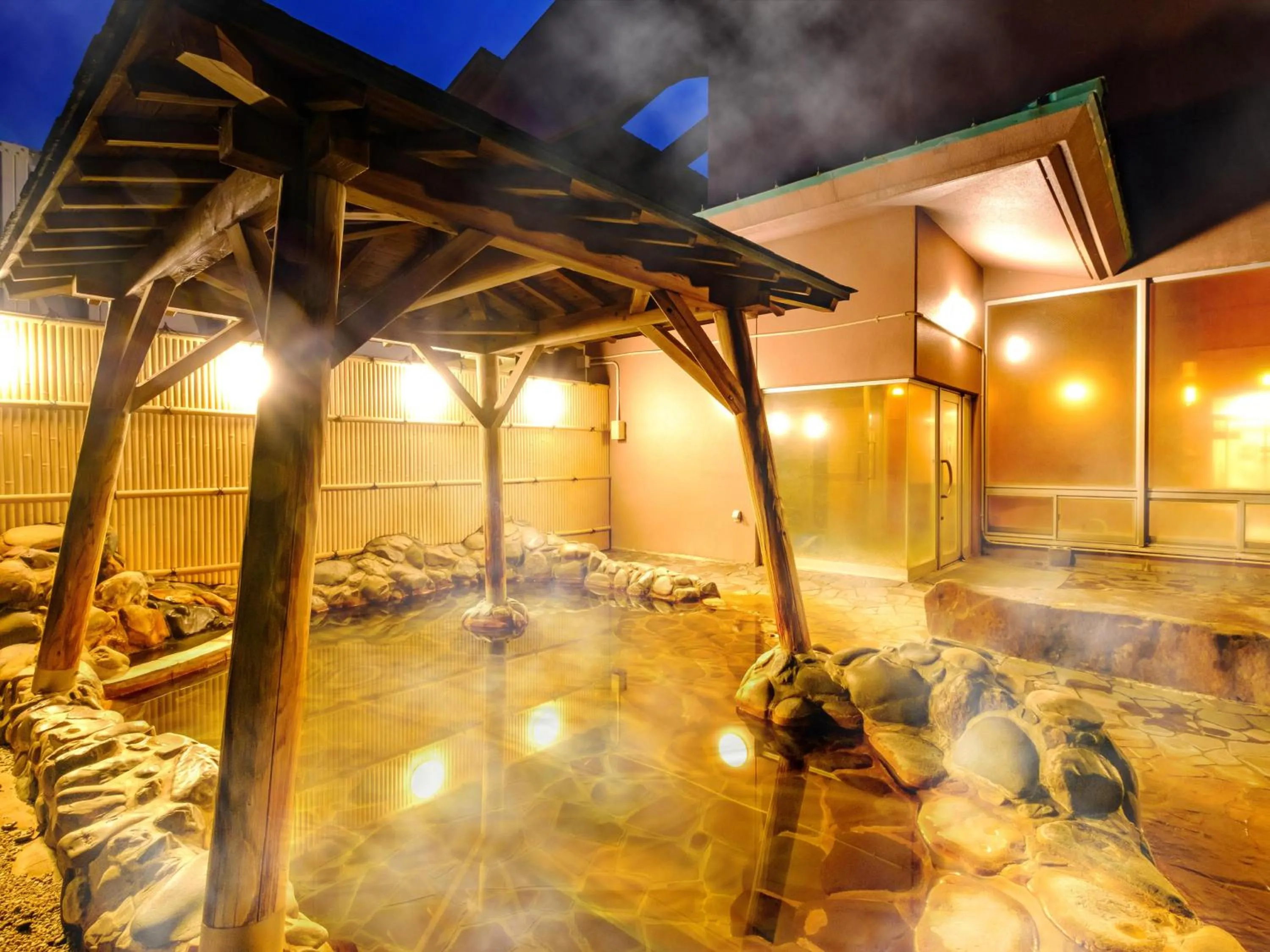 Open Air Bath in SPA HOTEL YUTTARIKAN