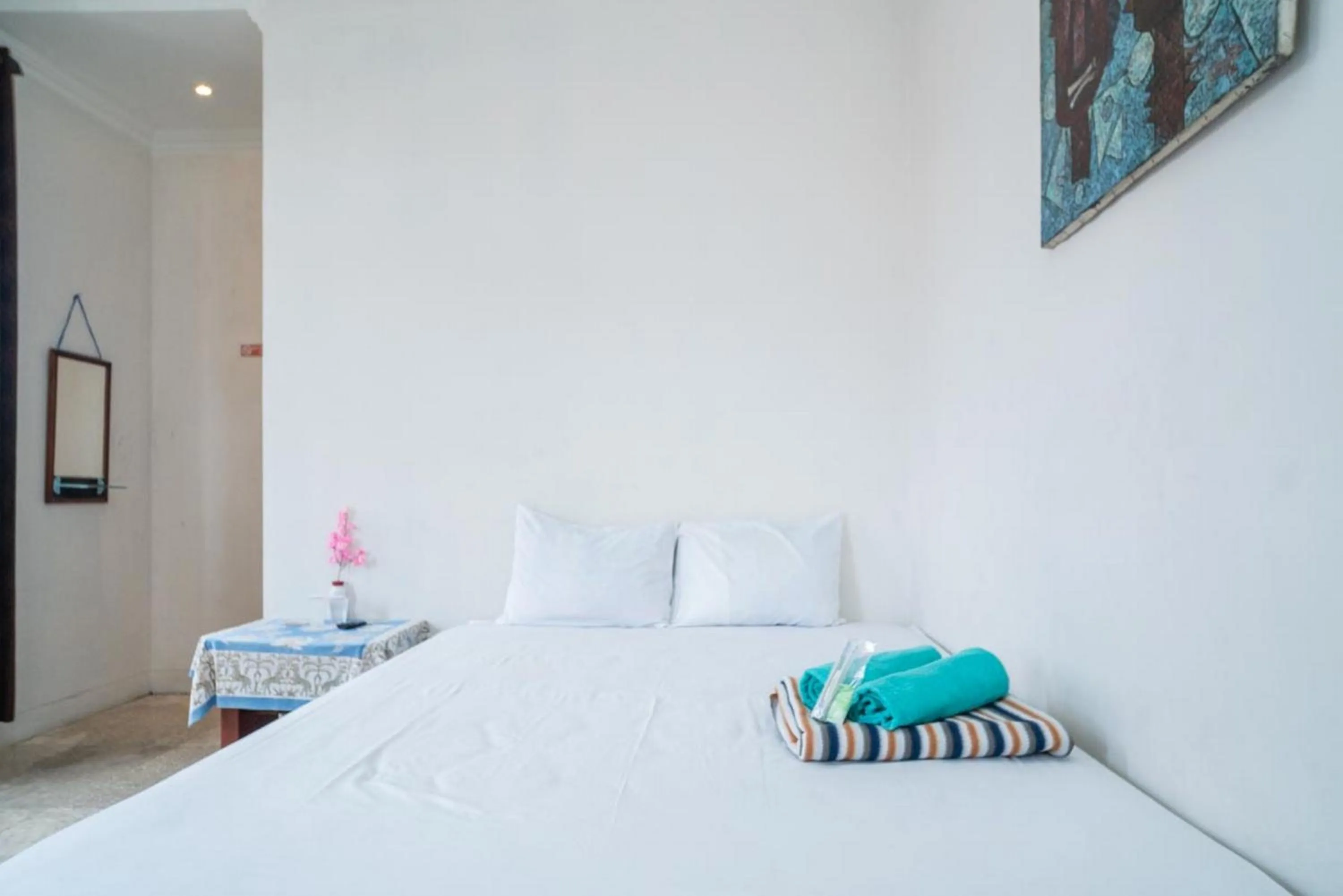 Bedroom, Bed in Rejeki Homestay Syariah Malioboro RedPartner