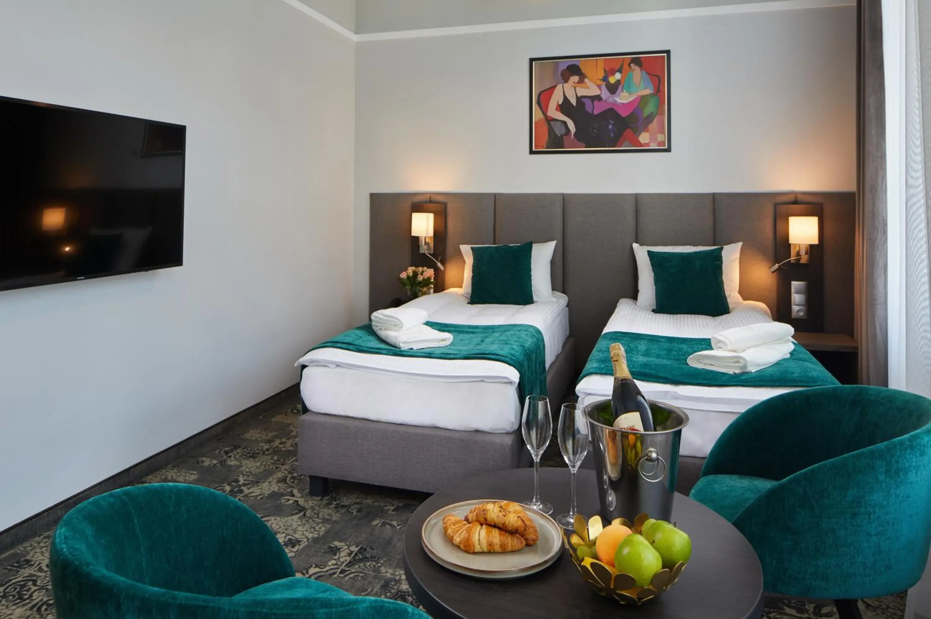 Bed in Hotel Estera Bed in Hotel Estera