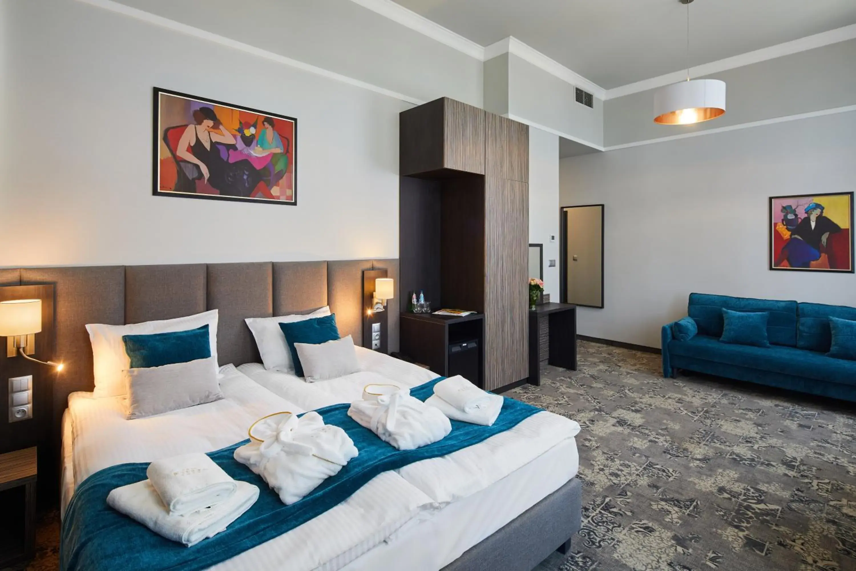 Bed in Hotel Estera Bed in Hotel Estera