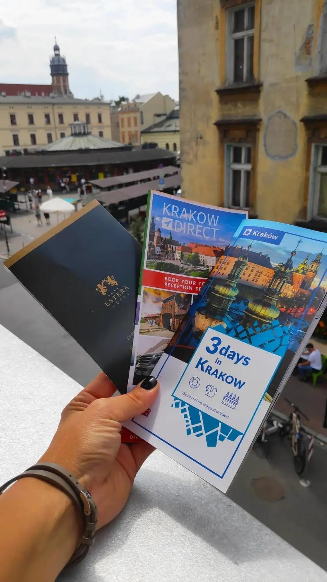 City view in Hotel Estera City view in Hotel Estera