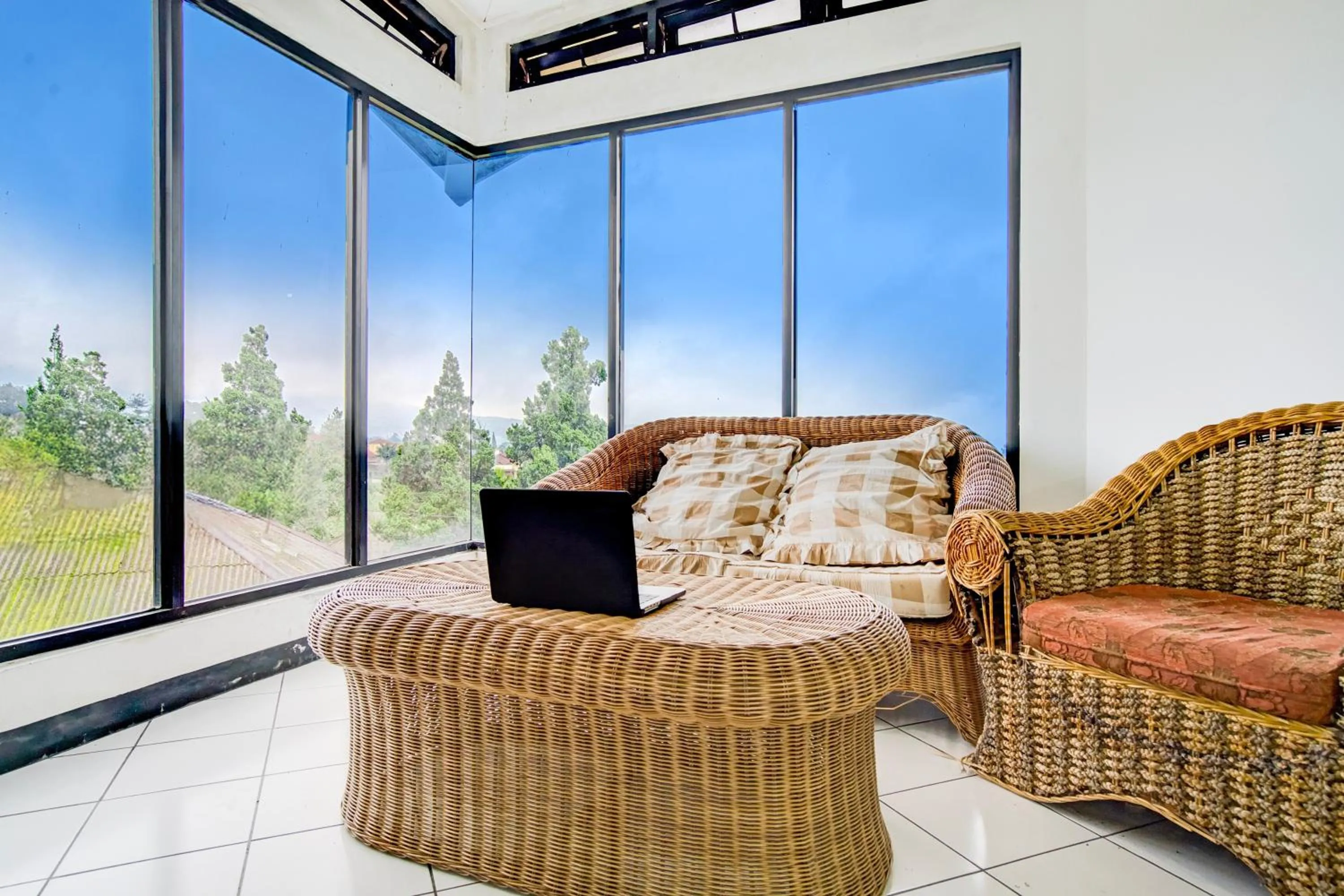 Lobby or reception in Villa Puncak Agape near Cipanas Mitra RedDoorz