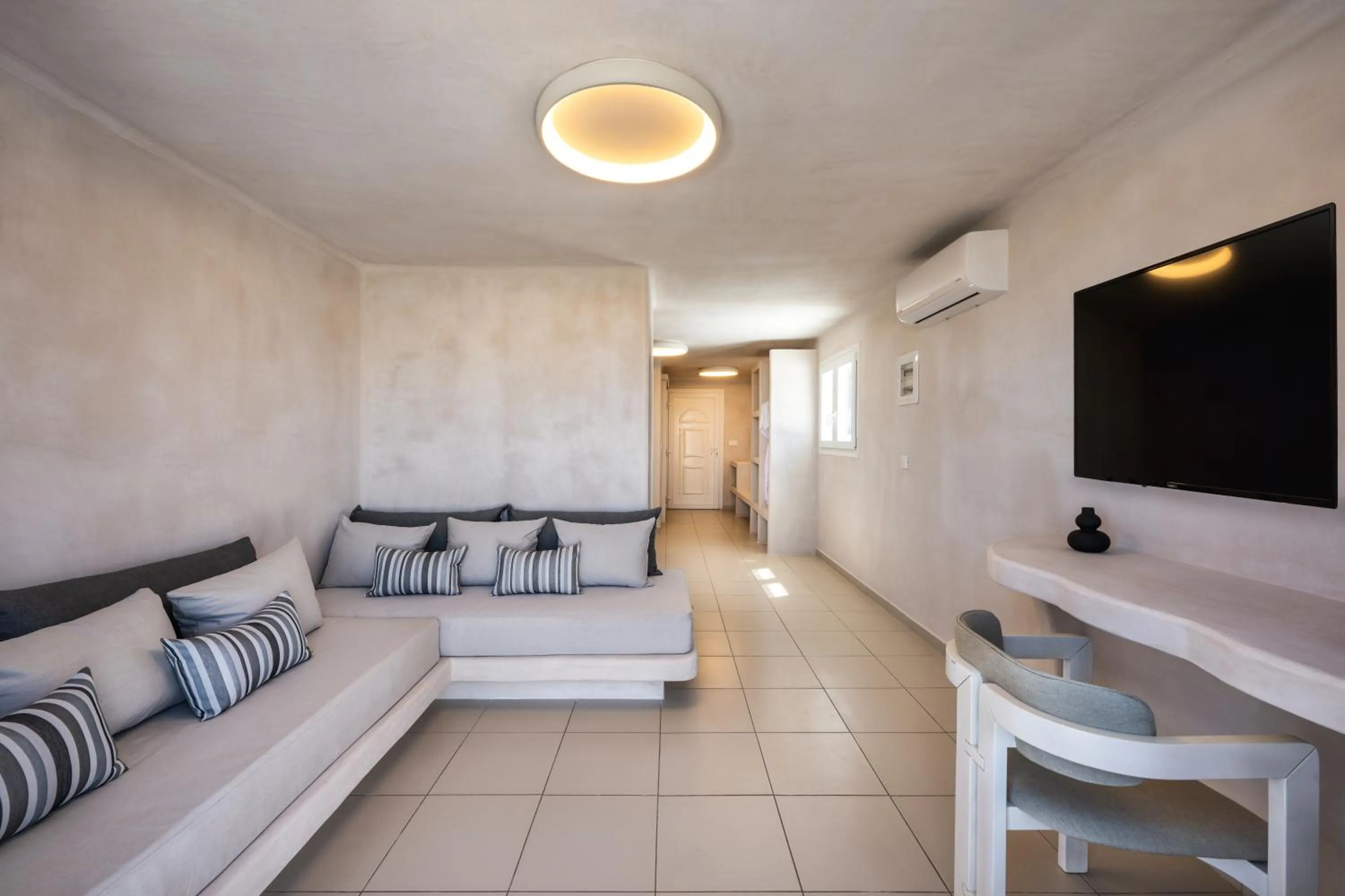 Living room in Aelia Luxury Suites