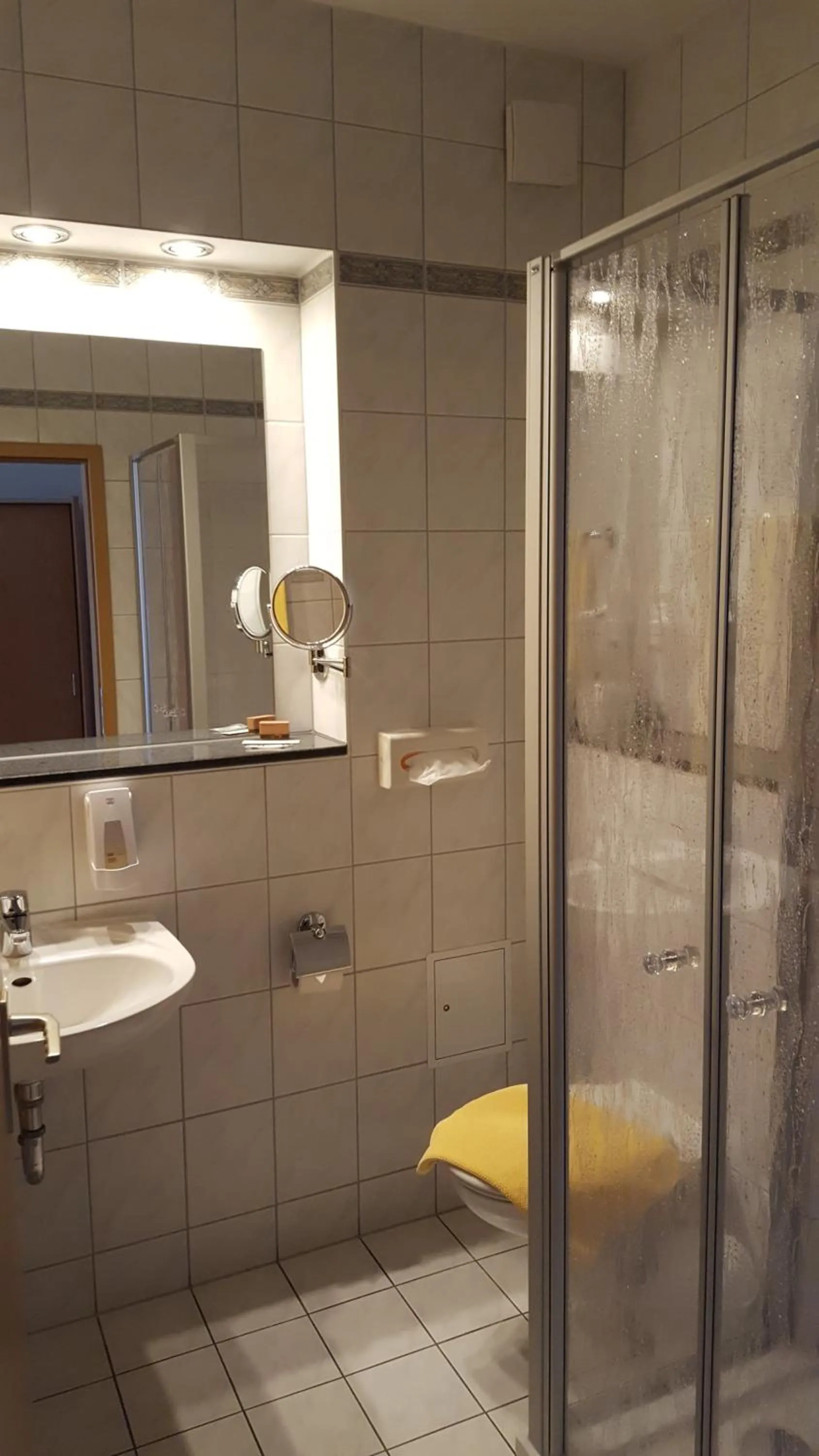 Bathroom in Hotel Friesen