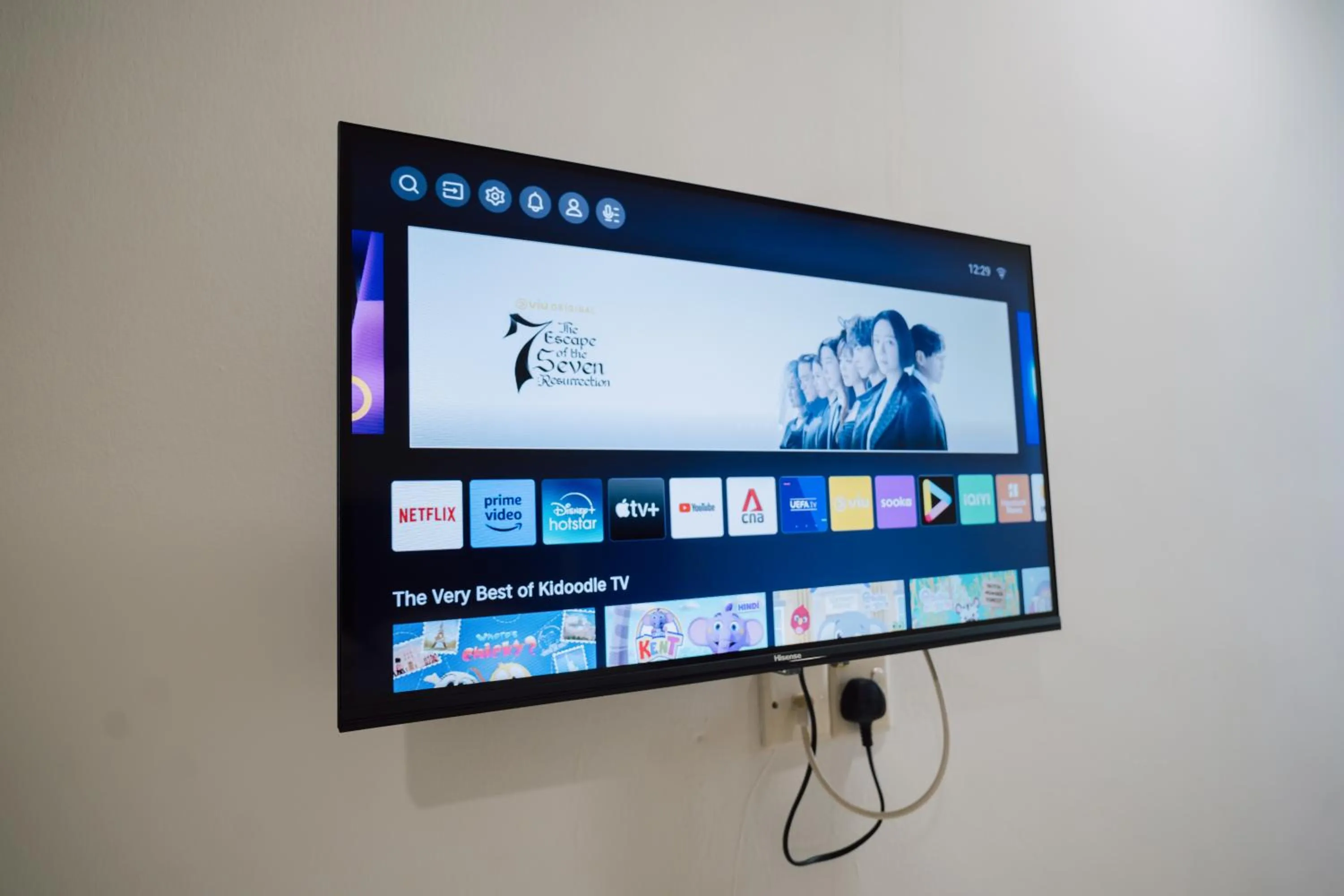 TV and multimedia in ND Hotel Melaka