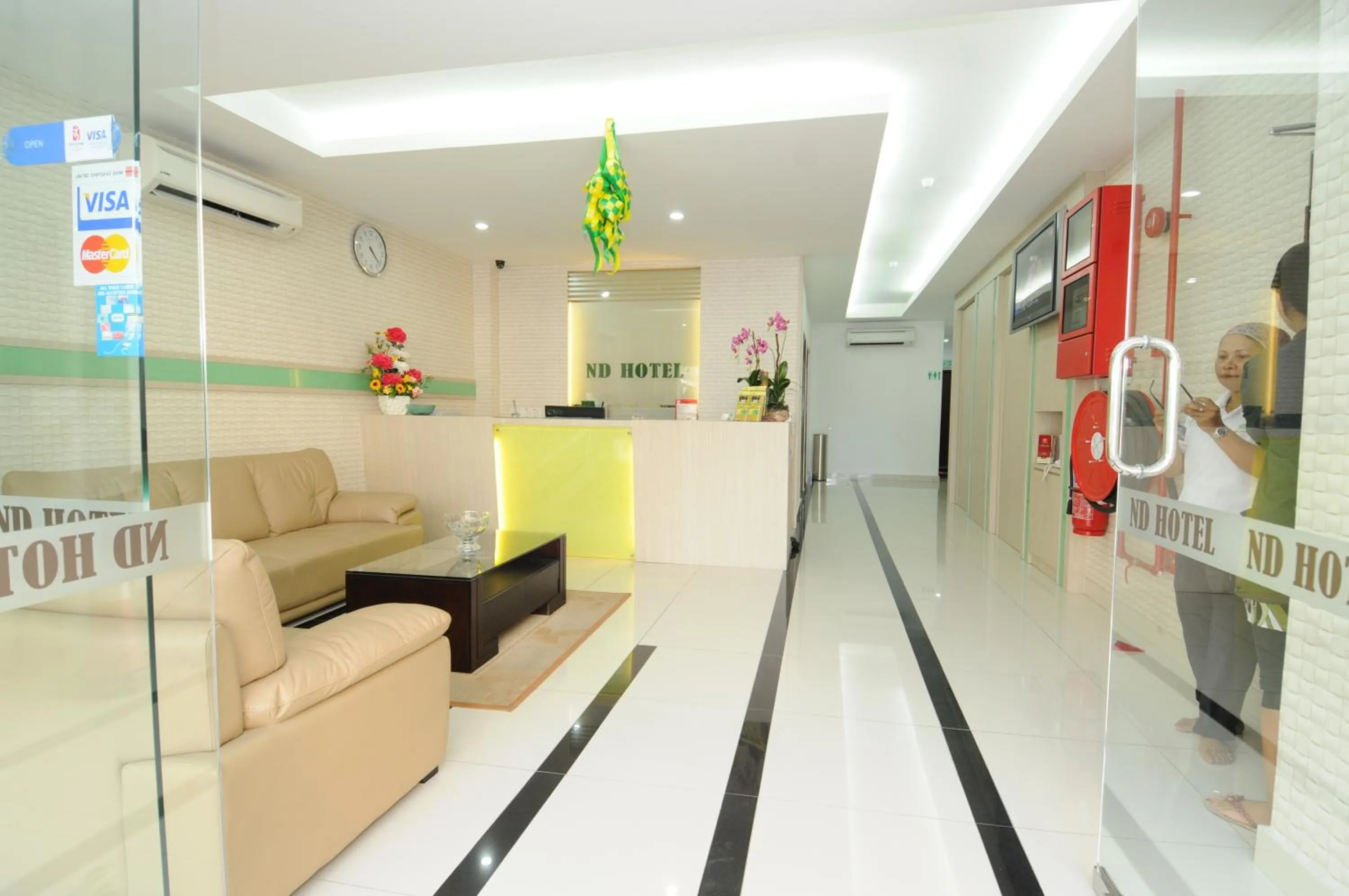 Lobby or reception in ND Hotel Melaka