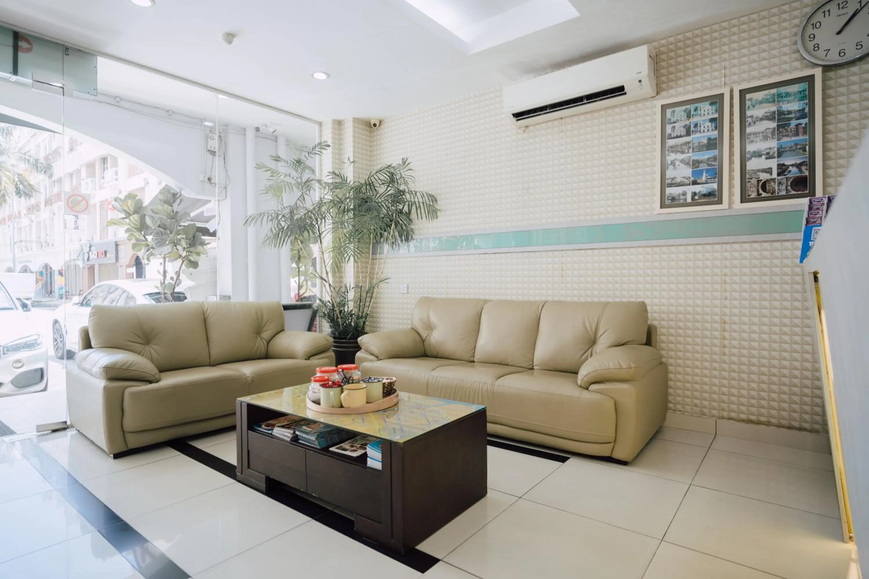 Lobby or reception in ND Hotel Melaka