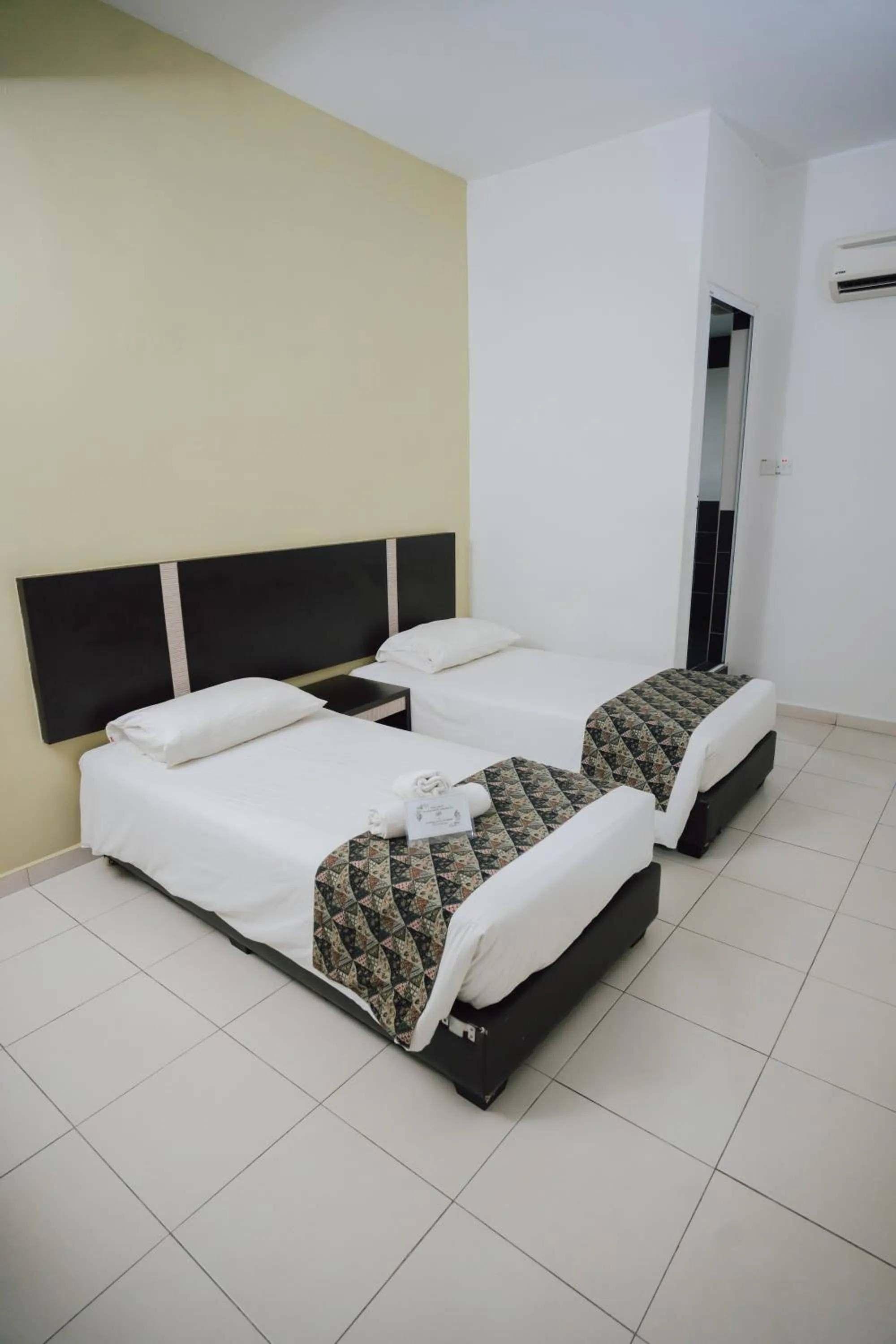 Bed in ND Hotel Melaka