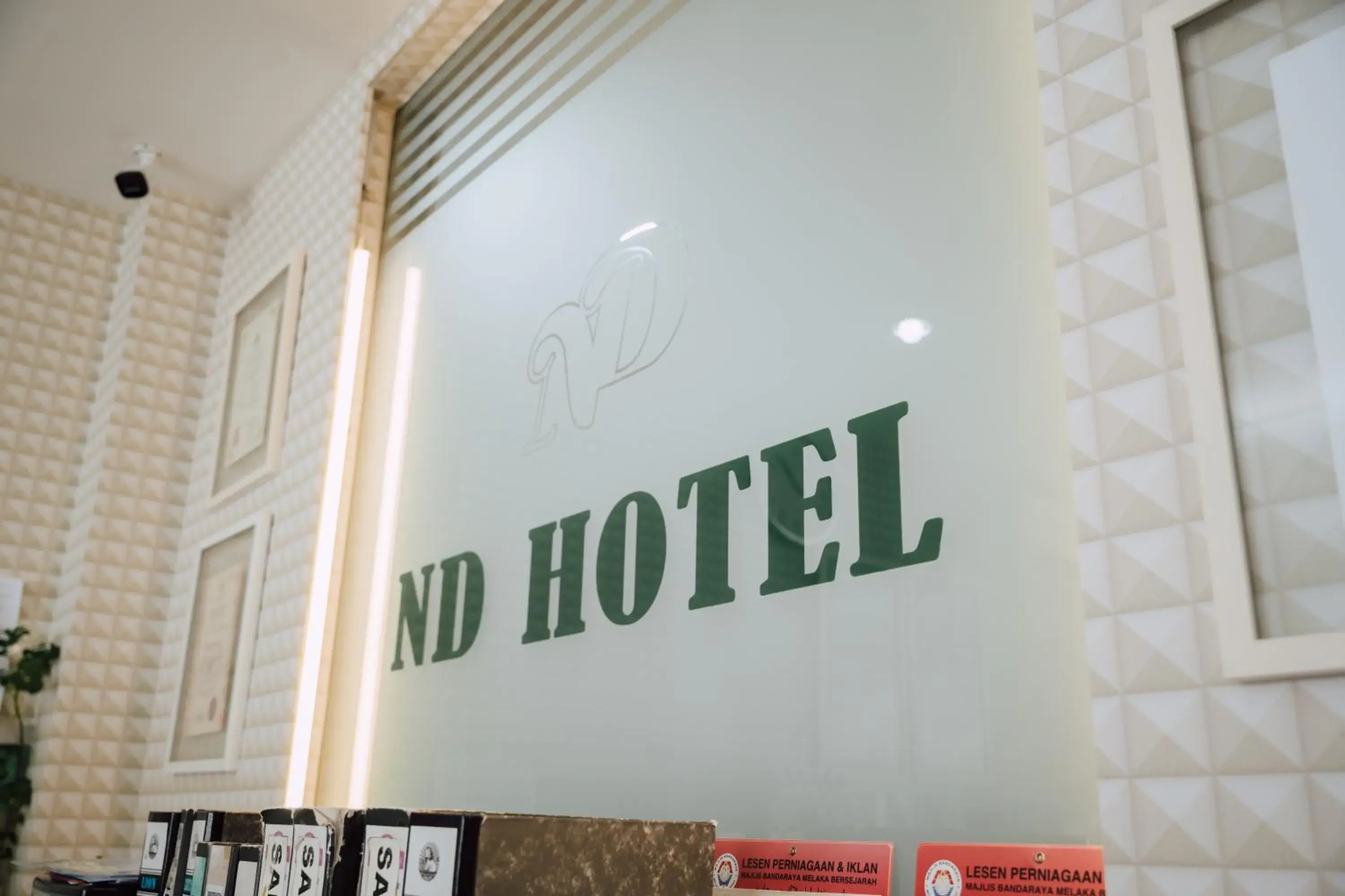 Lobby or reception in ND Hotel Melaka Lobby or reception in ND Hotel Melaka