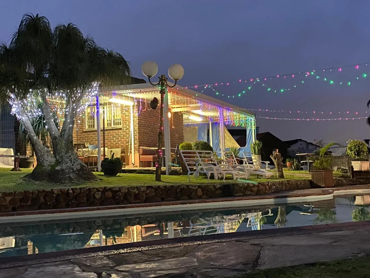 Garden in Bed and Breakfast at Eves