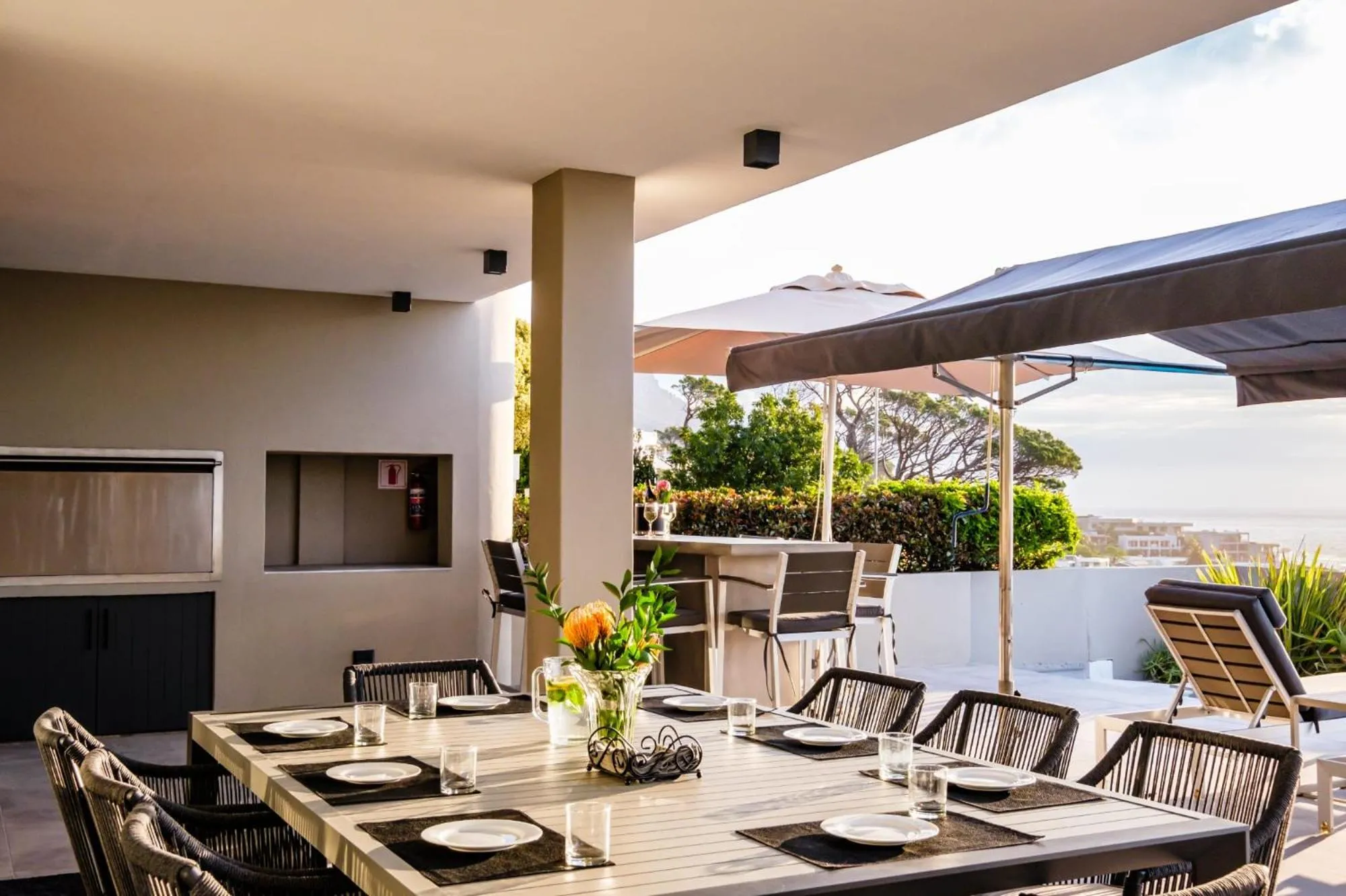 Patio in Wescamp Villa