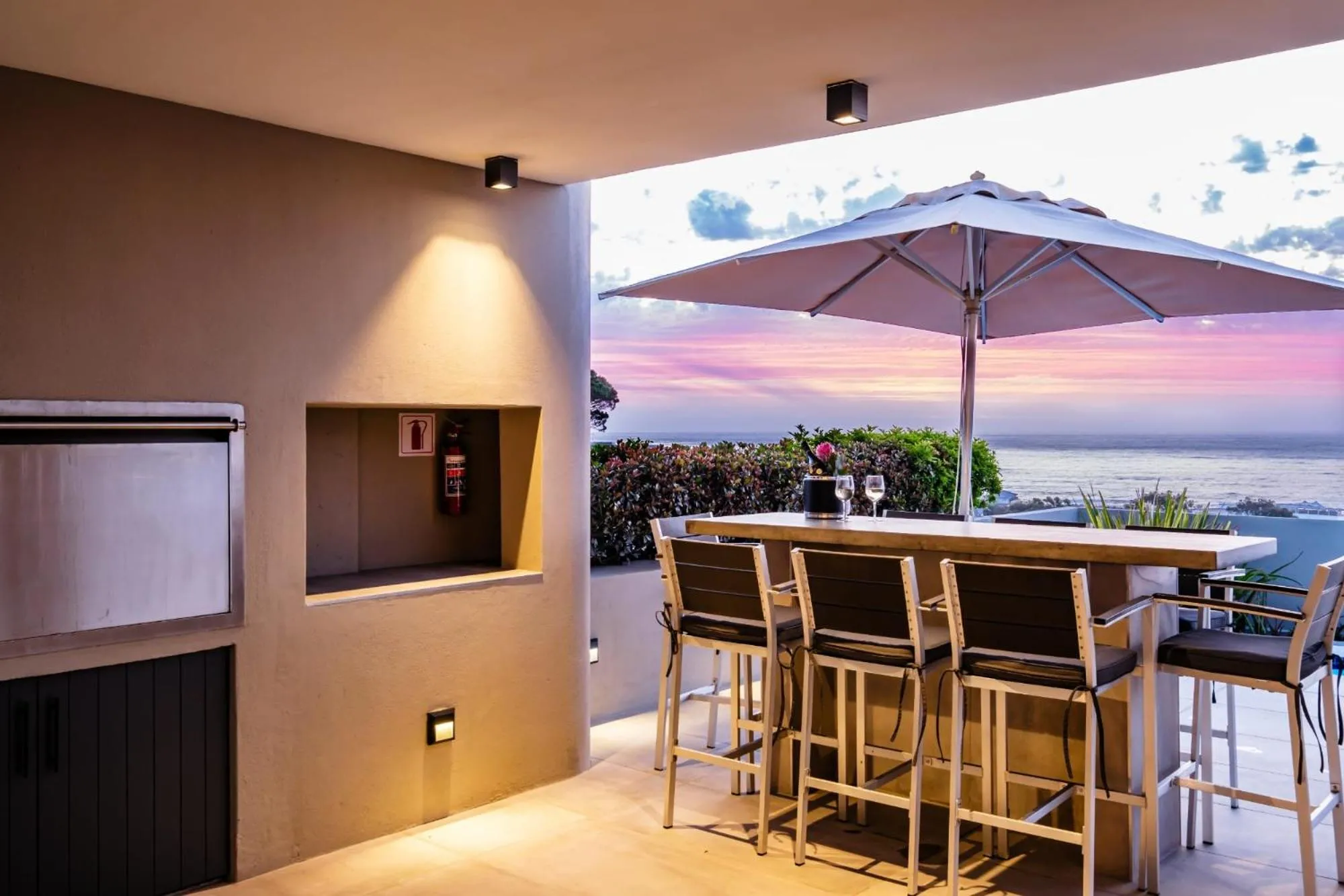 Patio in Wescamp Villa