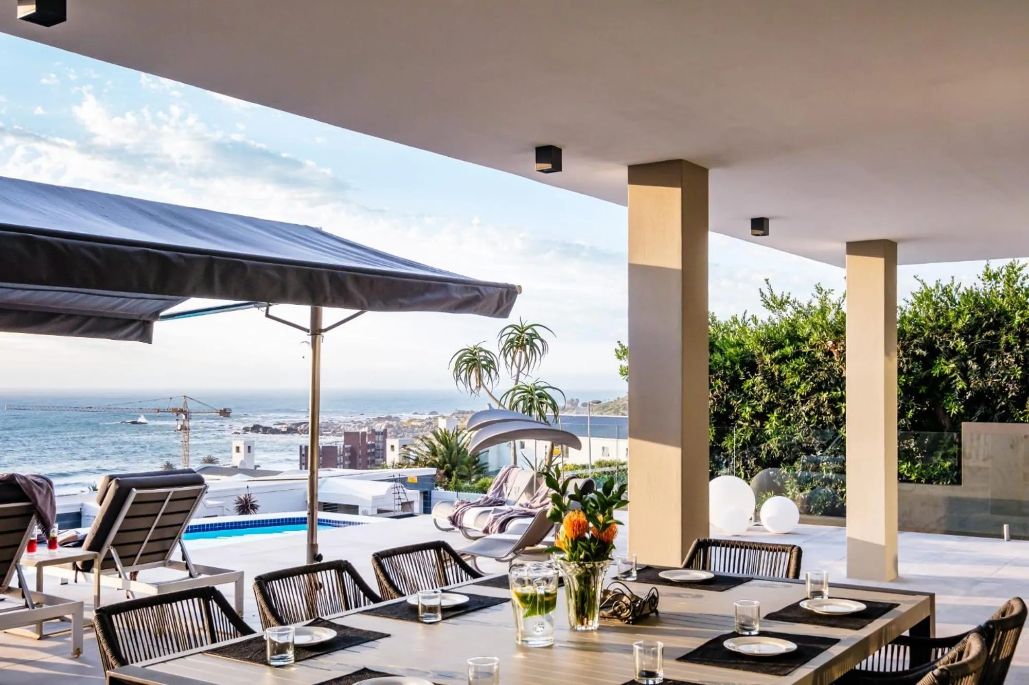 Patio in Wescamp Villa