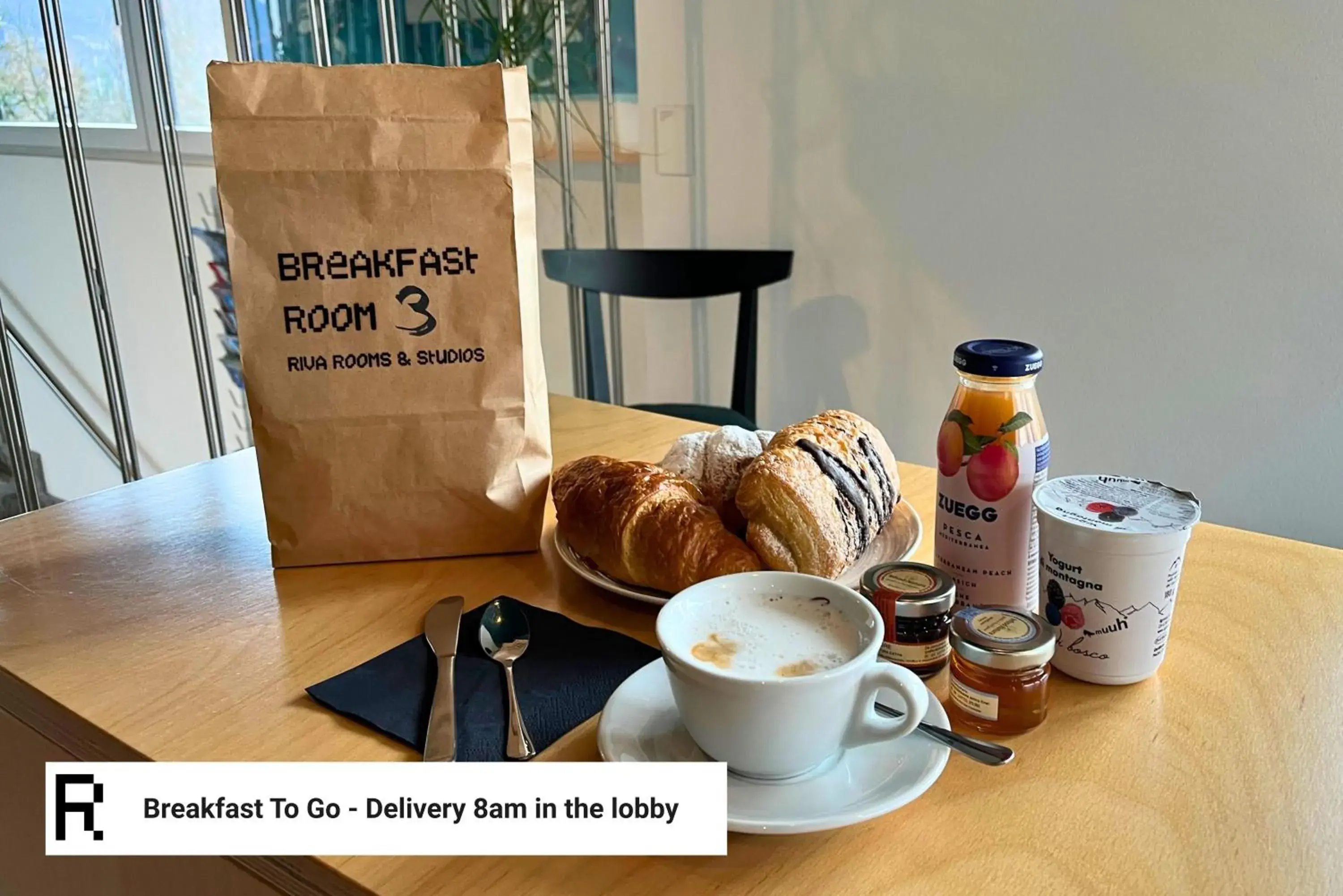 Breakfast in Riva Rooms & Studios - Check-In 24hr Breakfast in Riva Rooms & Studios - Check-In 24hr