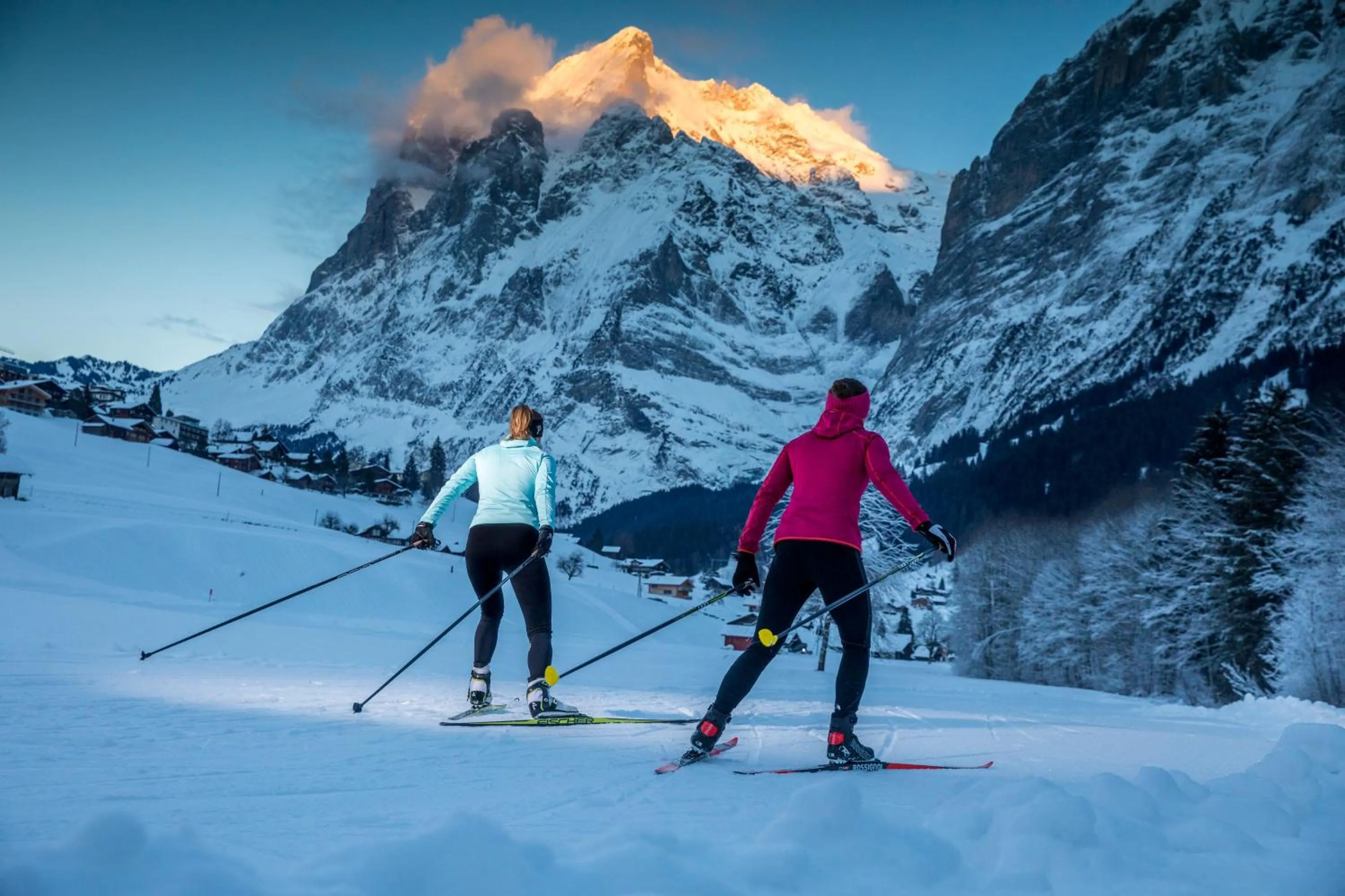 People in Hotel Victoria Lauberhorn Wengen, a Faern Collection Hotel