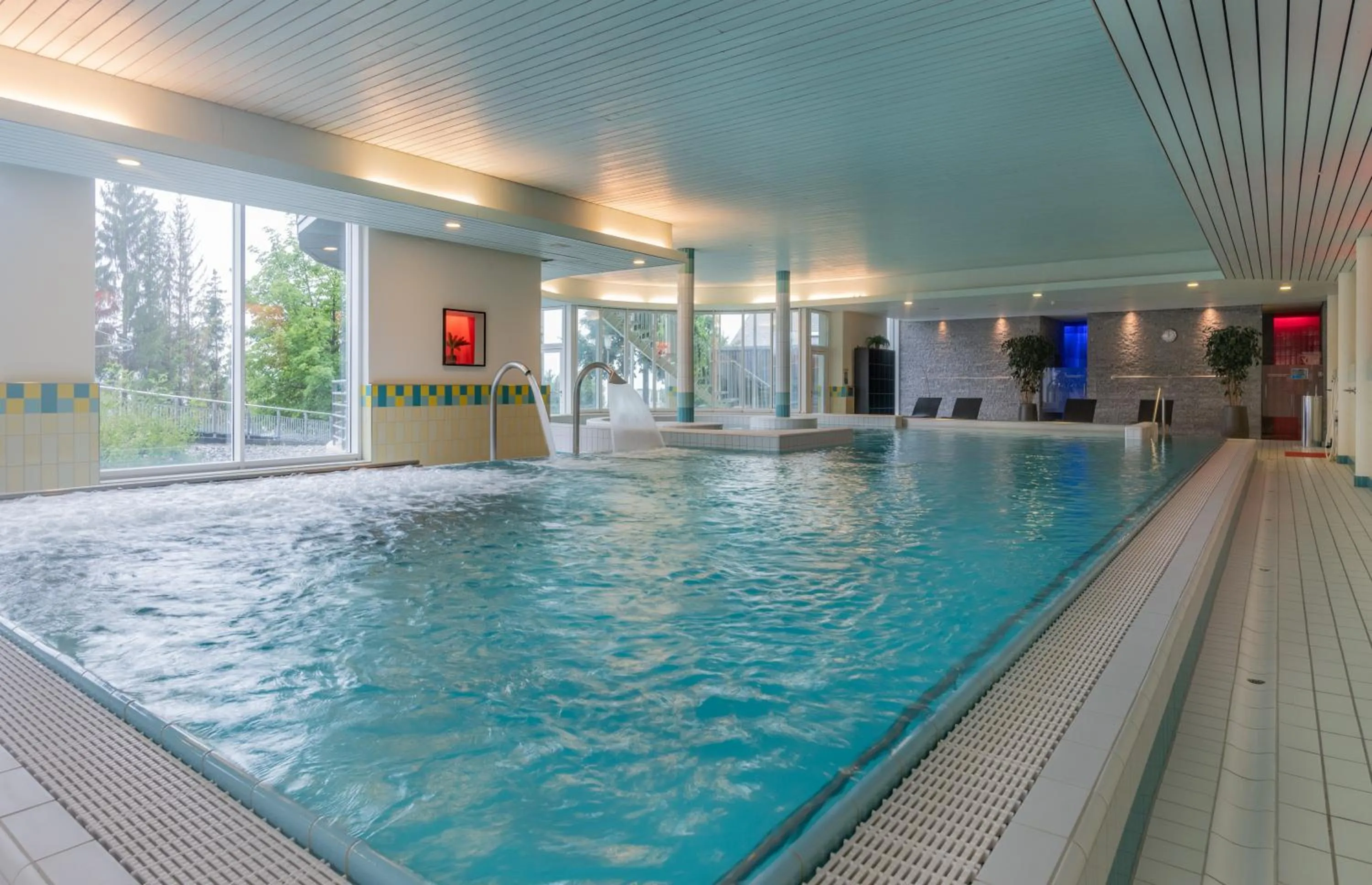 Spa and wellness centre/facilities in Hotel Victoria Lauberhorn Wengen, a Faern Collection Hotel